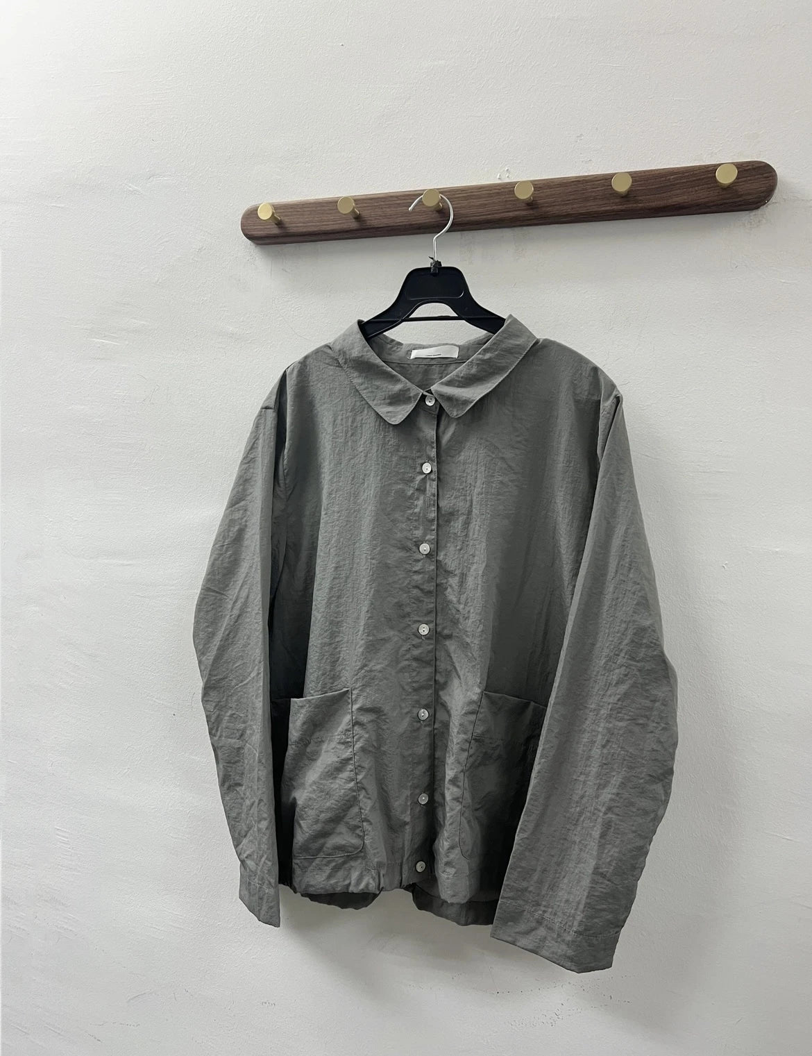 超薄風褸料外襯｜黑