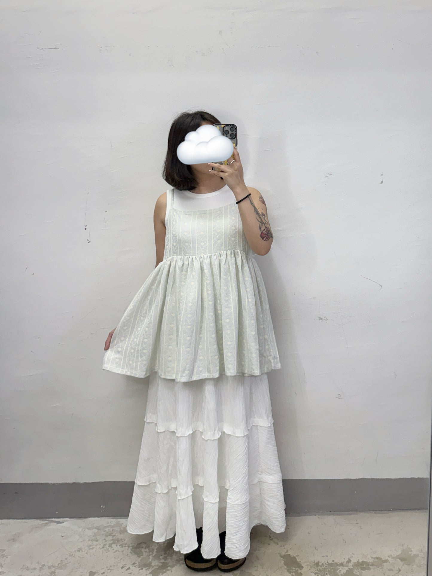 【新品優惠】花花直紋外搭丨5 col