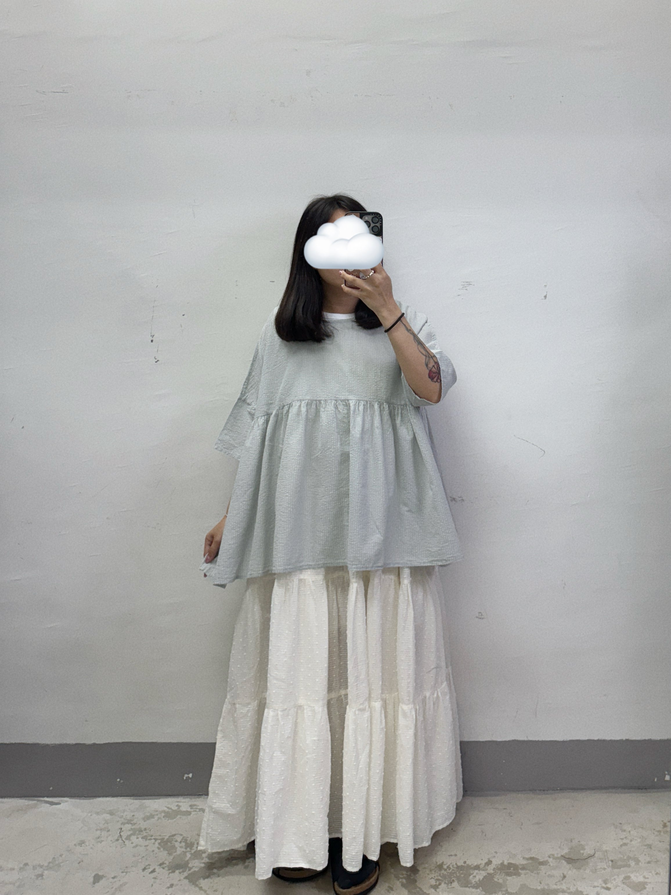 暗條紋娃娃top丨3 col