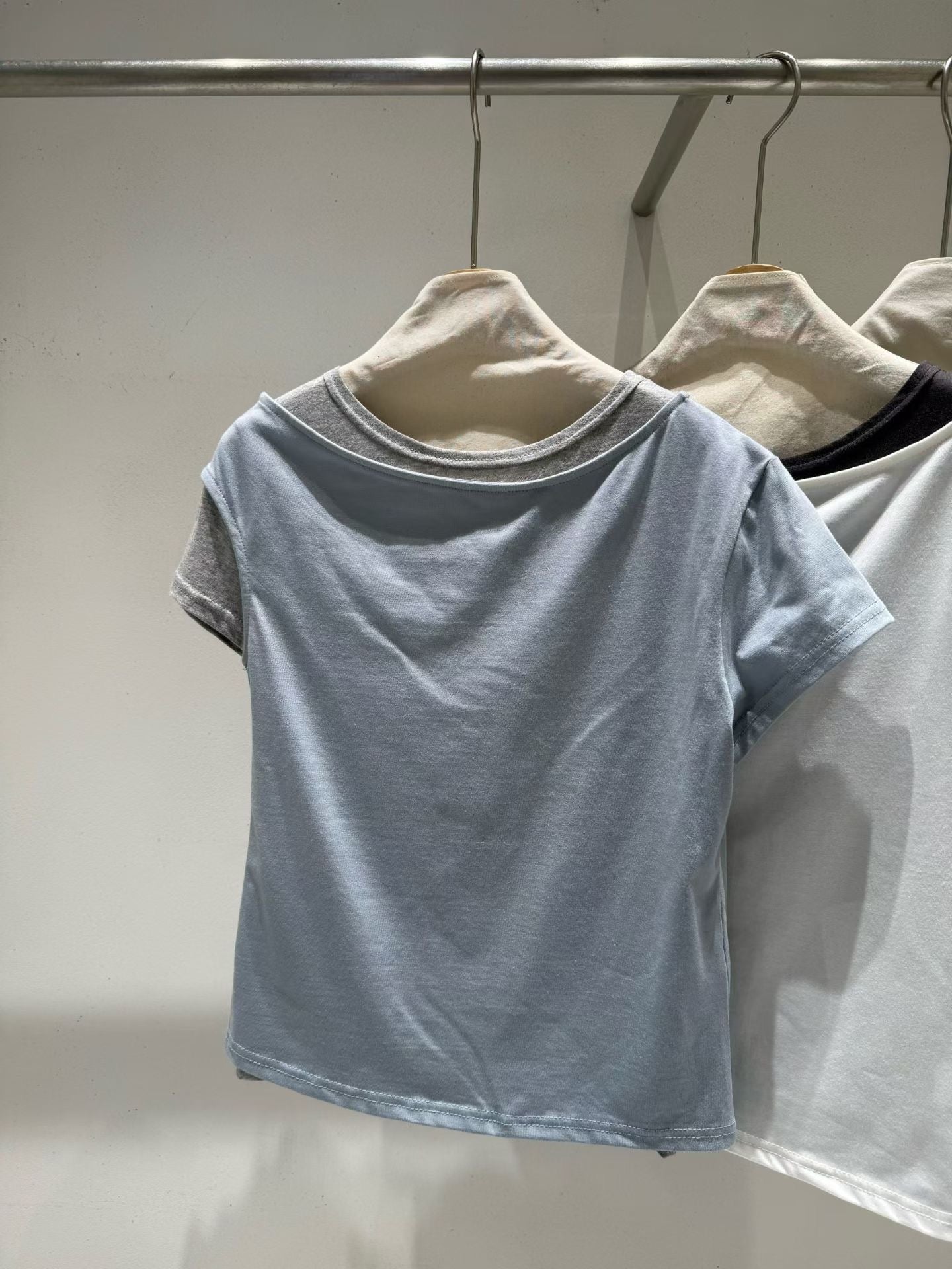 【SALE】斜膊daily top丨6 col