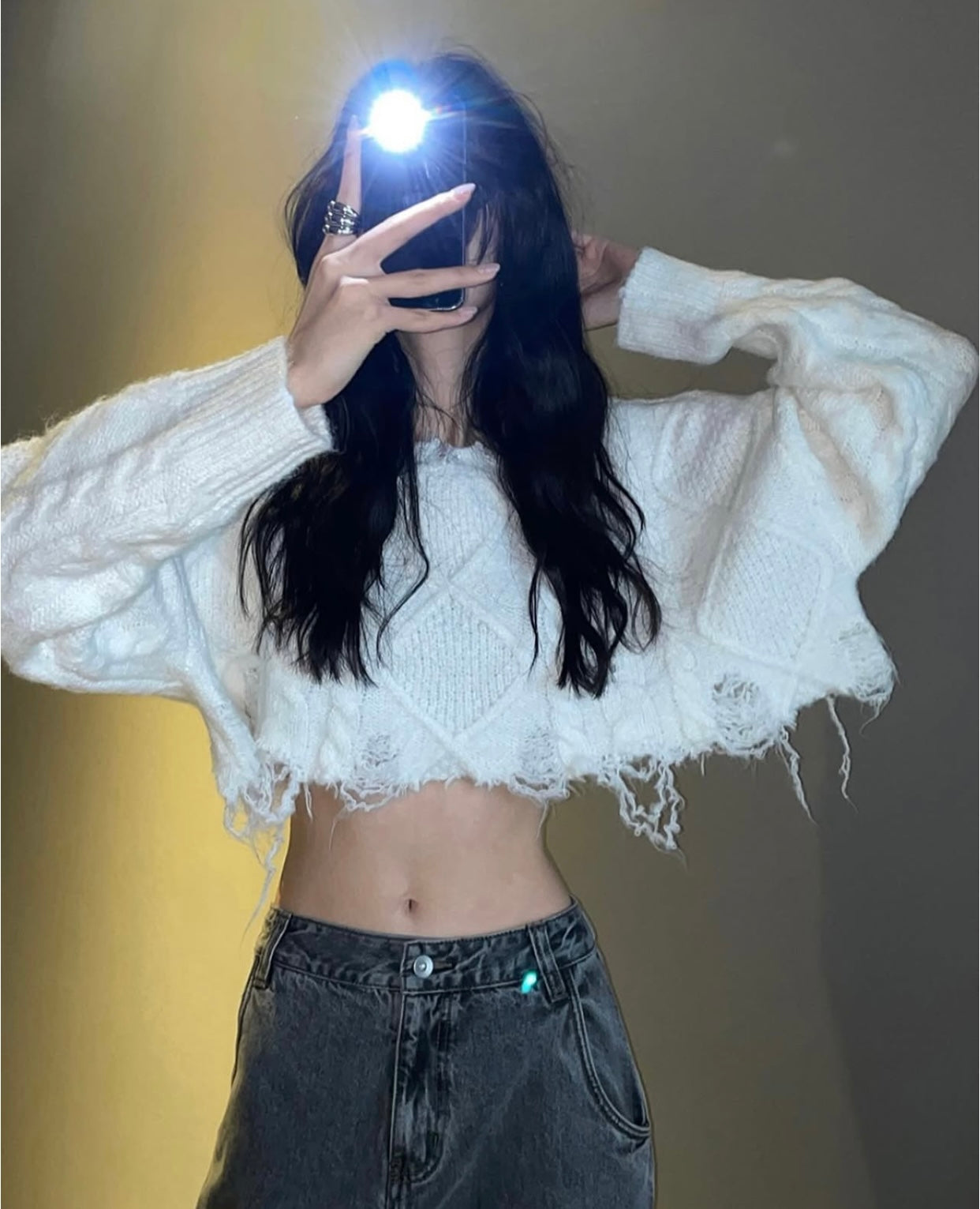 【comeback】麻花紋短身冷衫｜4 col