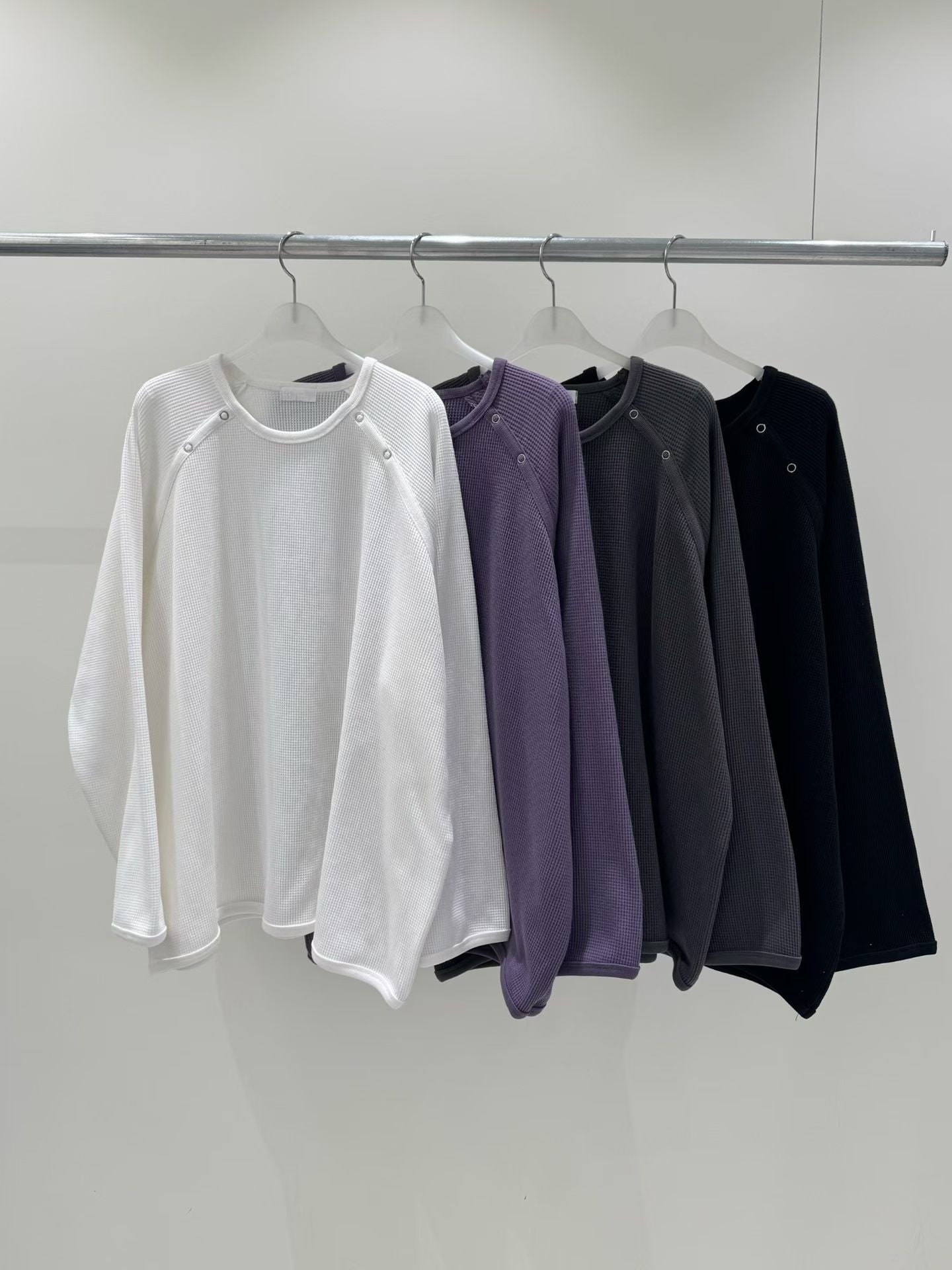 窩夫格紋上衣丨4 col