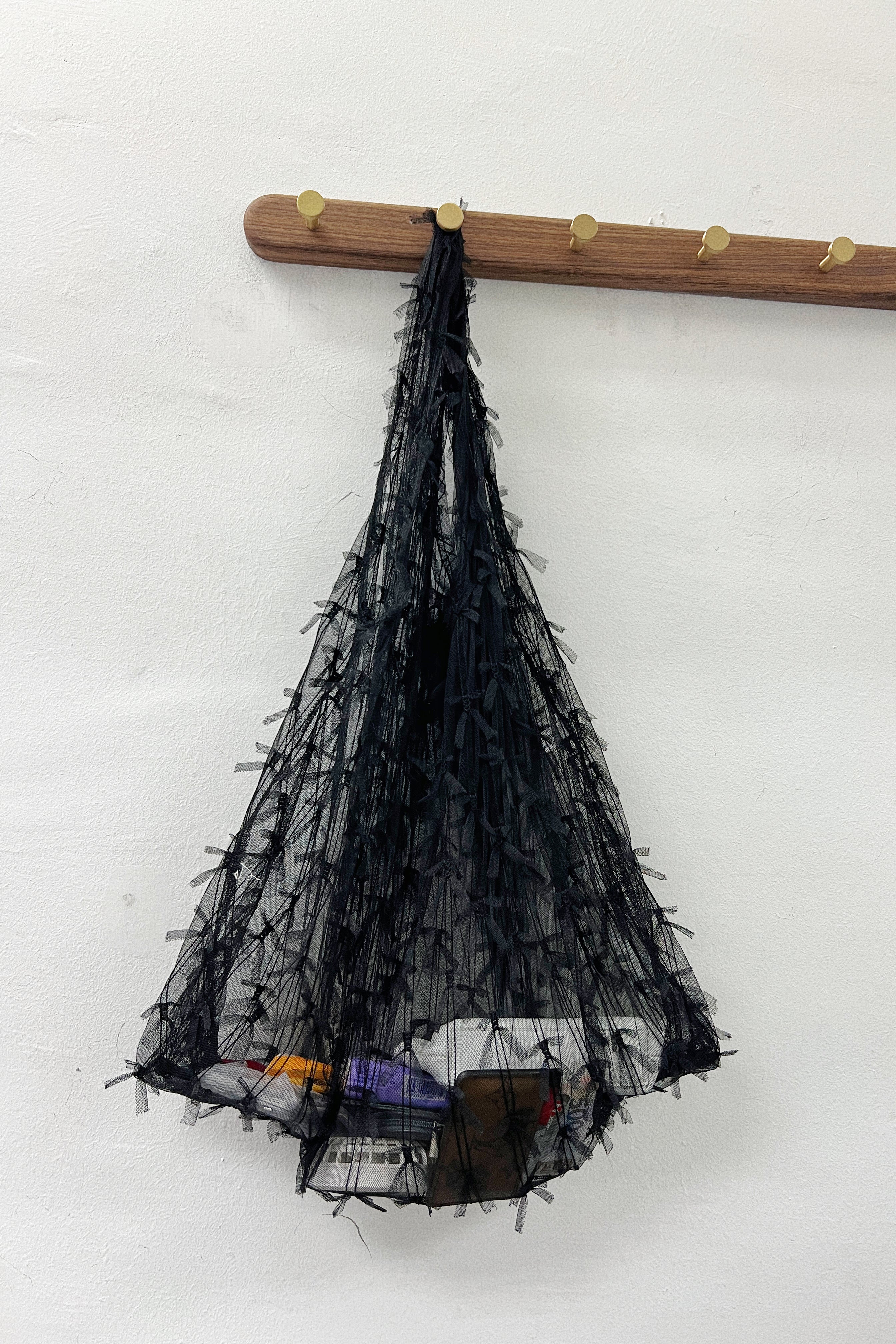 【SALE】蝴蝶結紗紗tote bag｜2 col