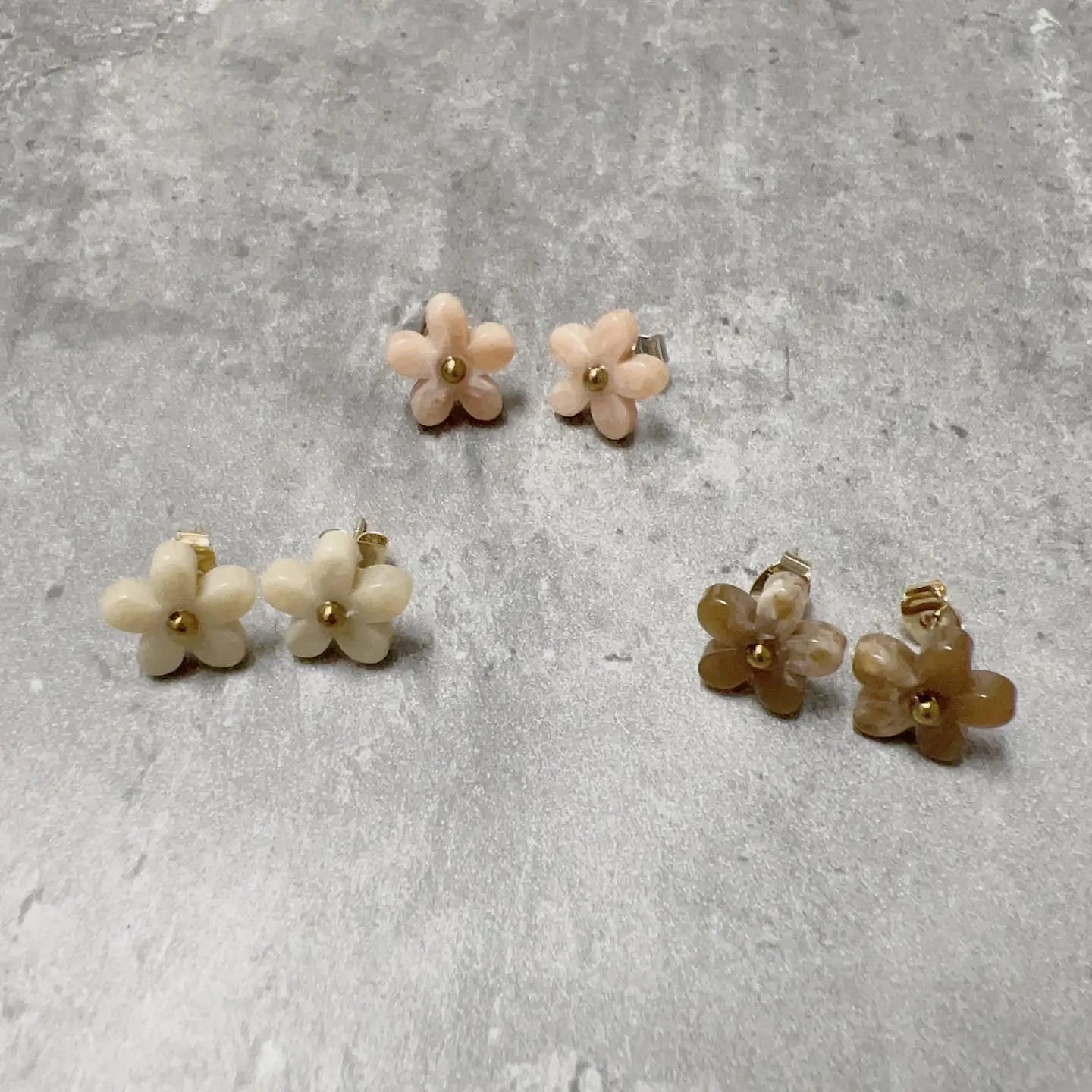花花耳環｜3 col