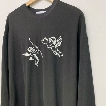 cupid print top丨2 col