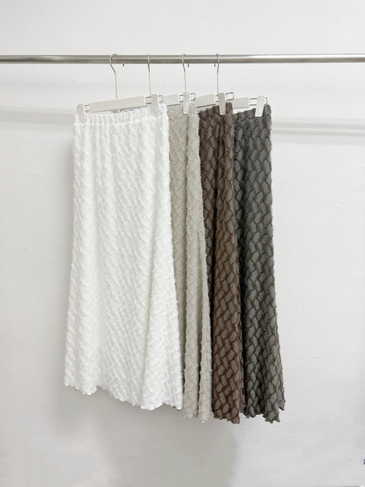 不規則格紋蘇蘇半身裙丨4 col