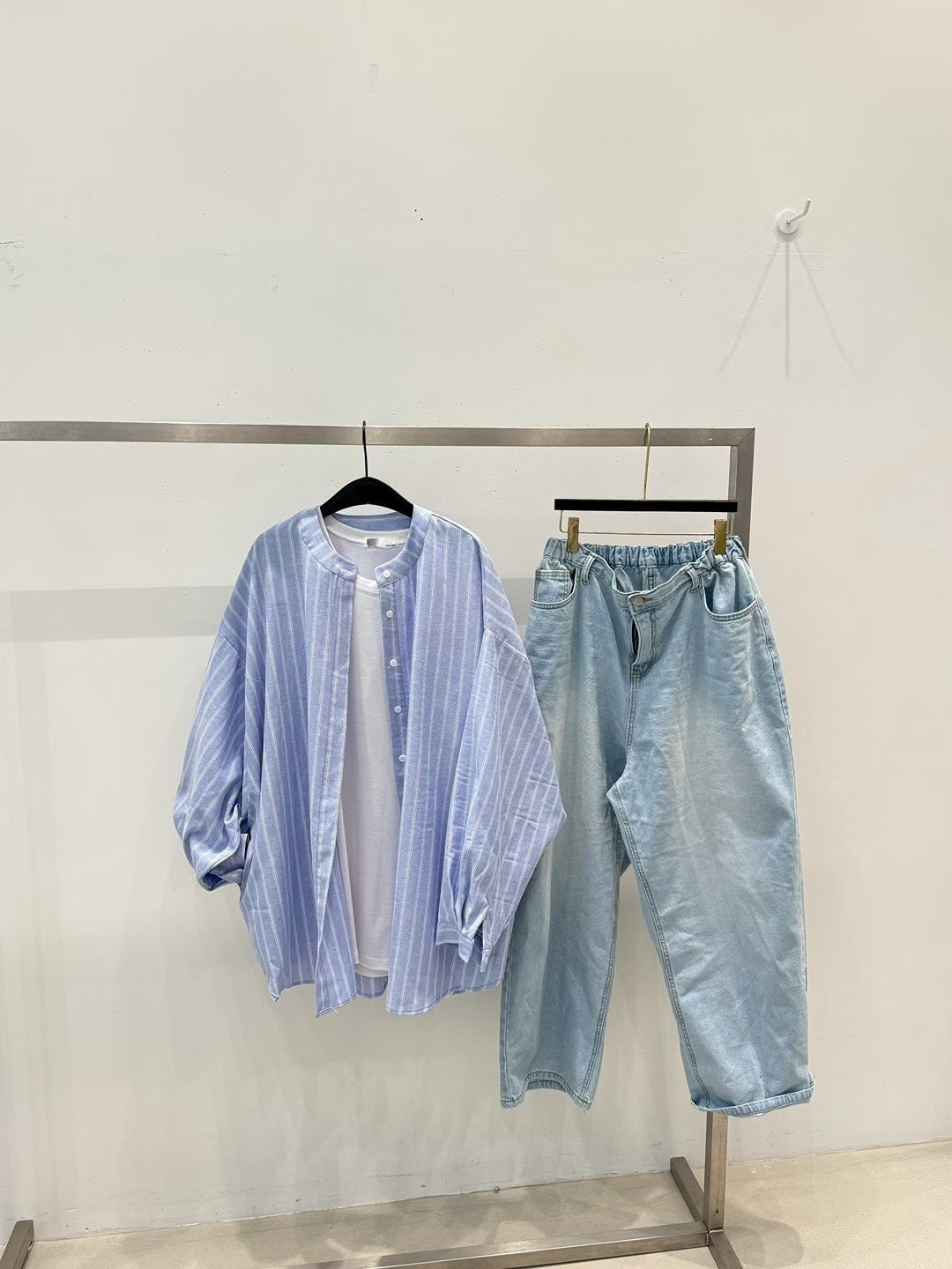 【新品優惠】圓領條紋oversize恤丨3 col