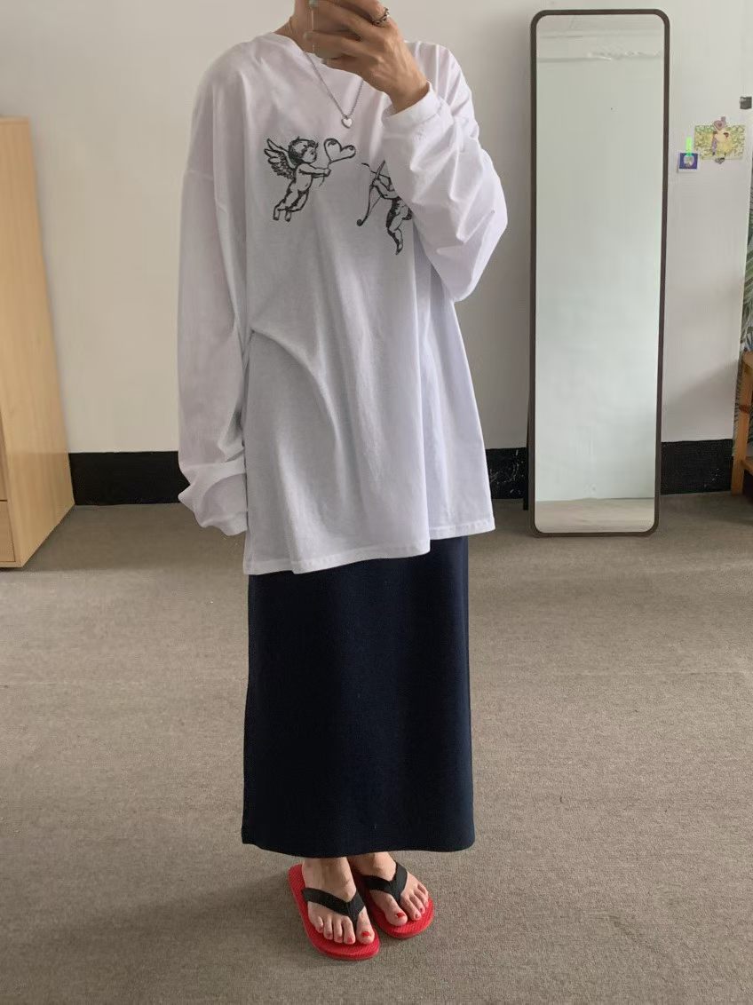 cupid print top丨2 col