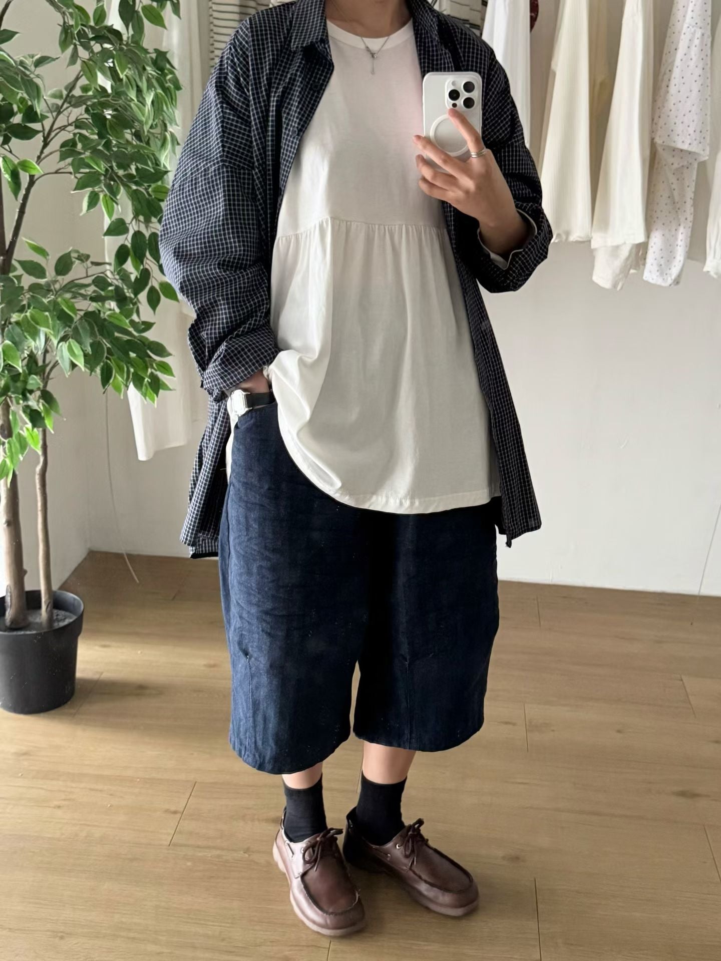 圓領棉料娃娃top丨3 col