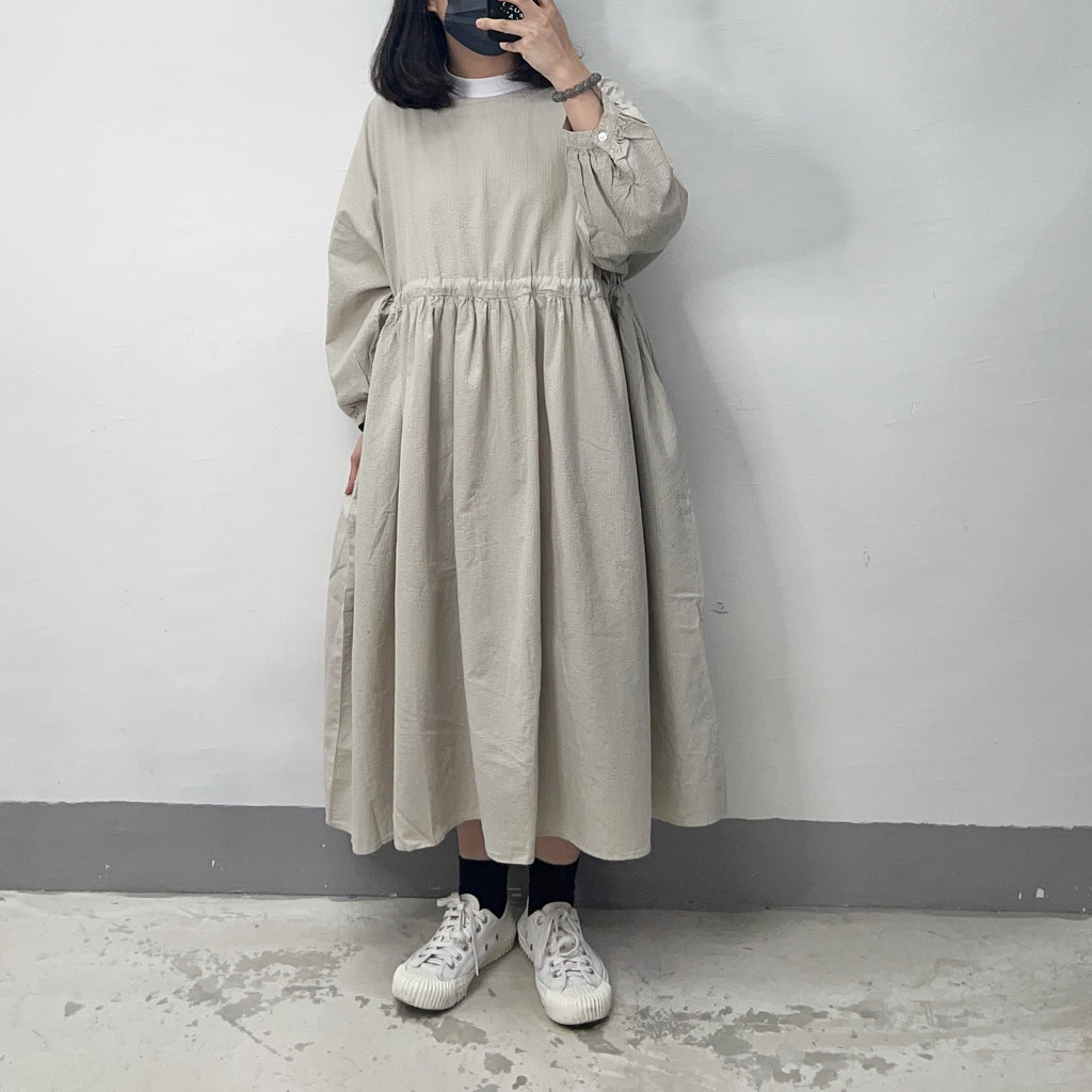 暗條紋側綁帶basic ops