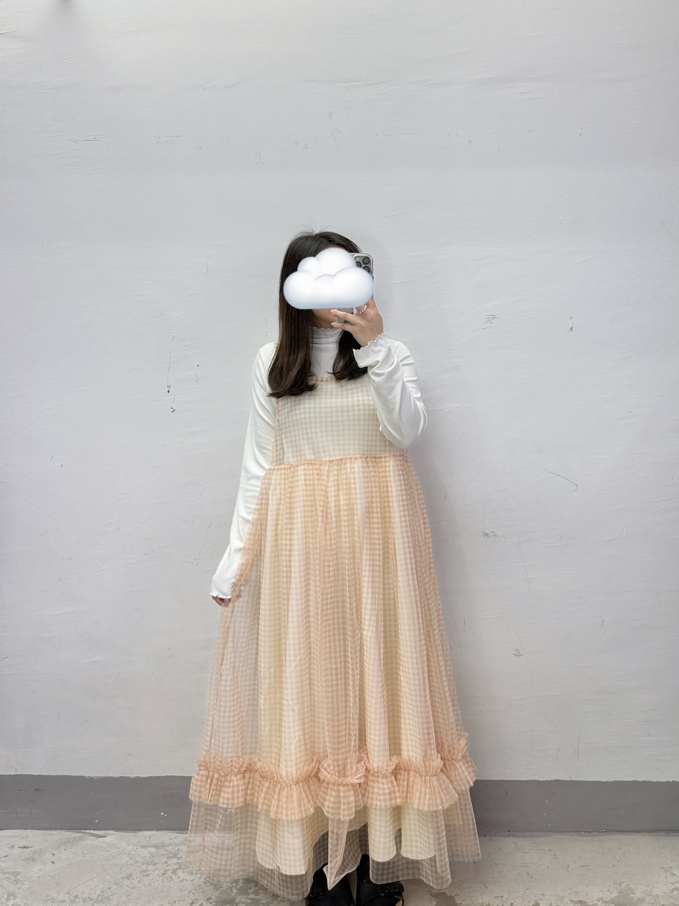 【新品優惠】紗紗格紋吊帶ops丨5 col