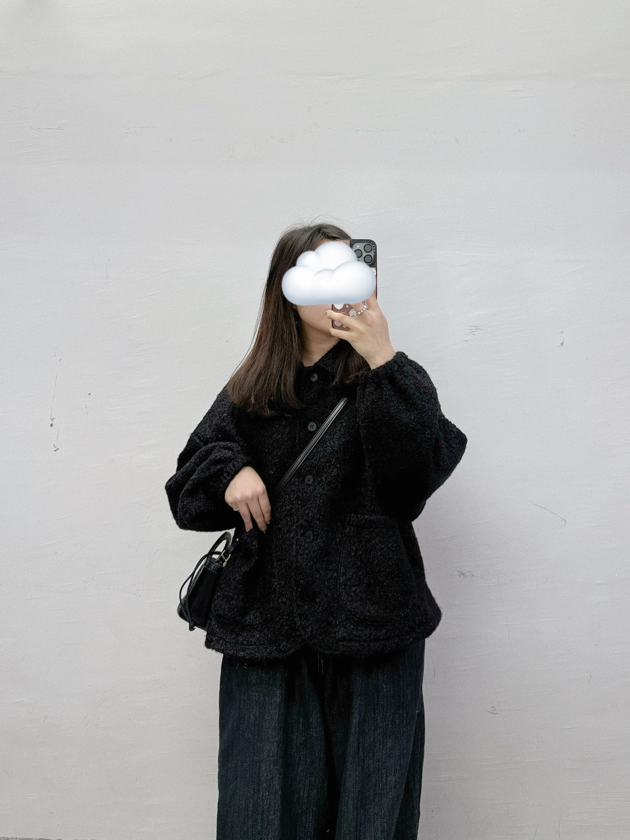 娃娃領羊羔毛外套丨3 col