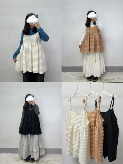 【SALE】蘇蘇間紋外搭丨3 col