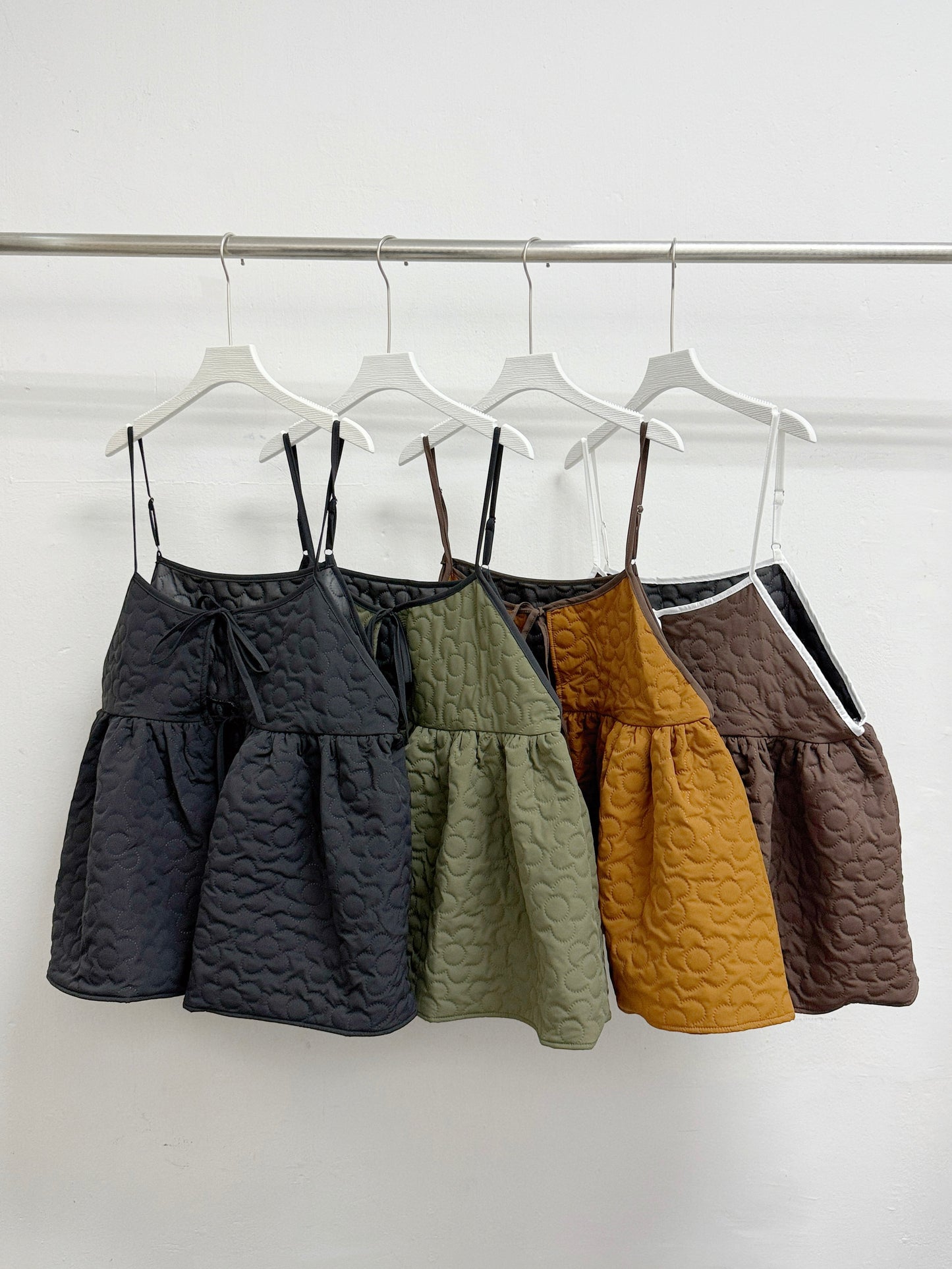 【SALE】花花紋綁帶外搭丨4 col