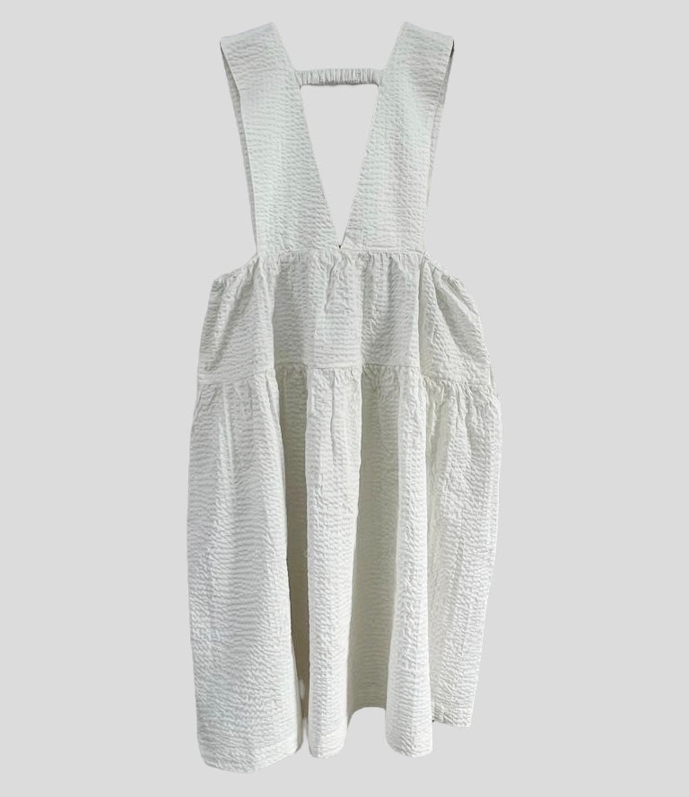 日系暗條紋背心ops｜2 col