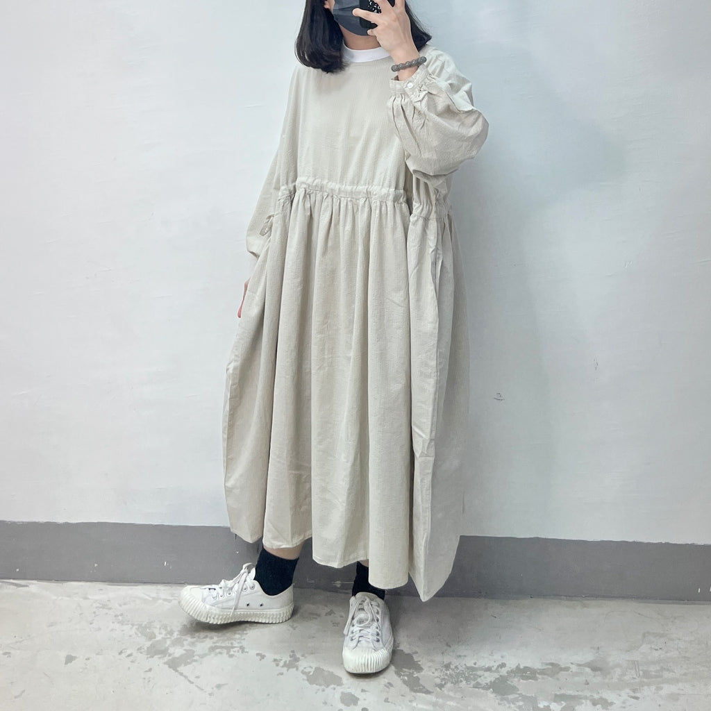 暗條紋側綁帶basic ops