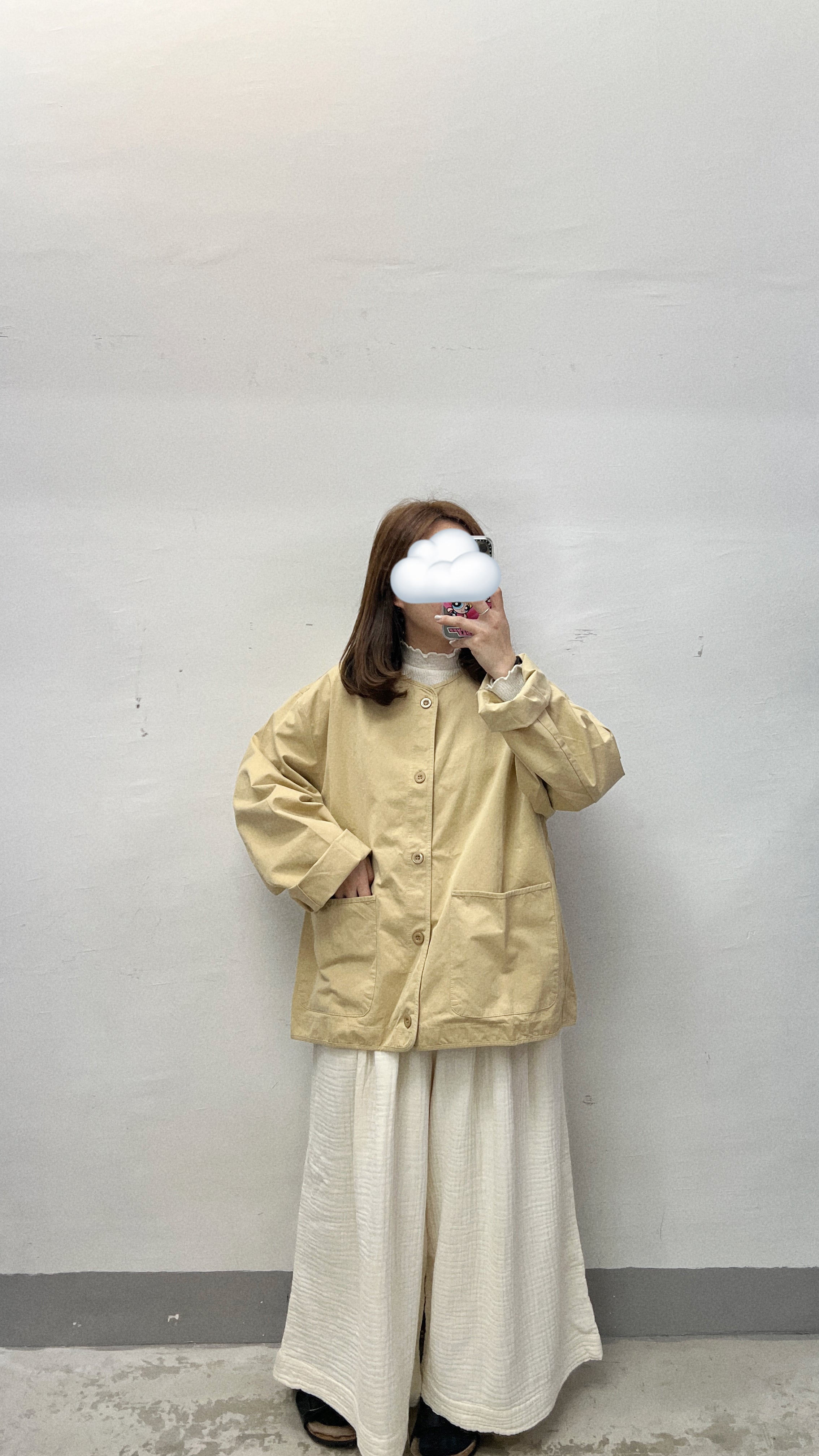 挺身嗦嗦料外套