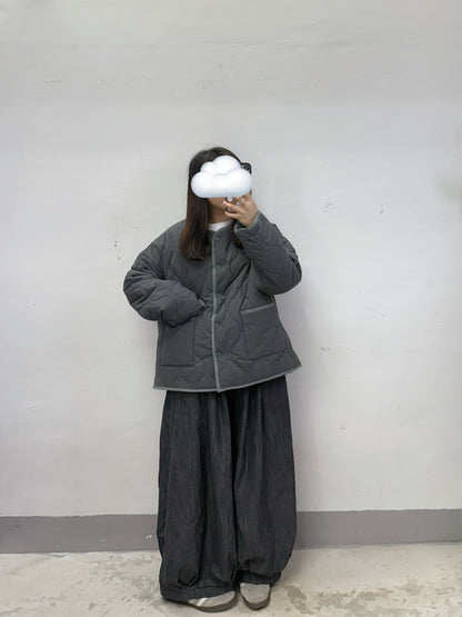 推！全橡筋牛仔氣球型闊褲丨 2 col