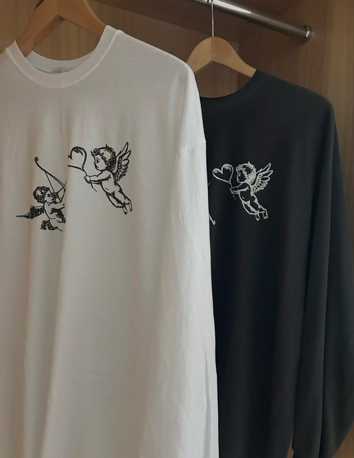 cupid print top丨2 col