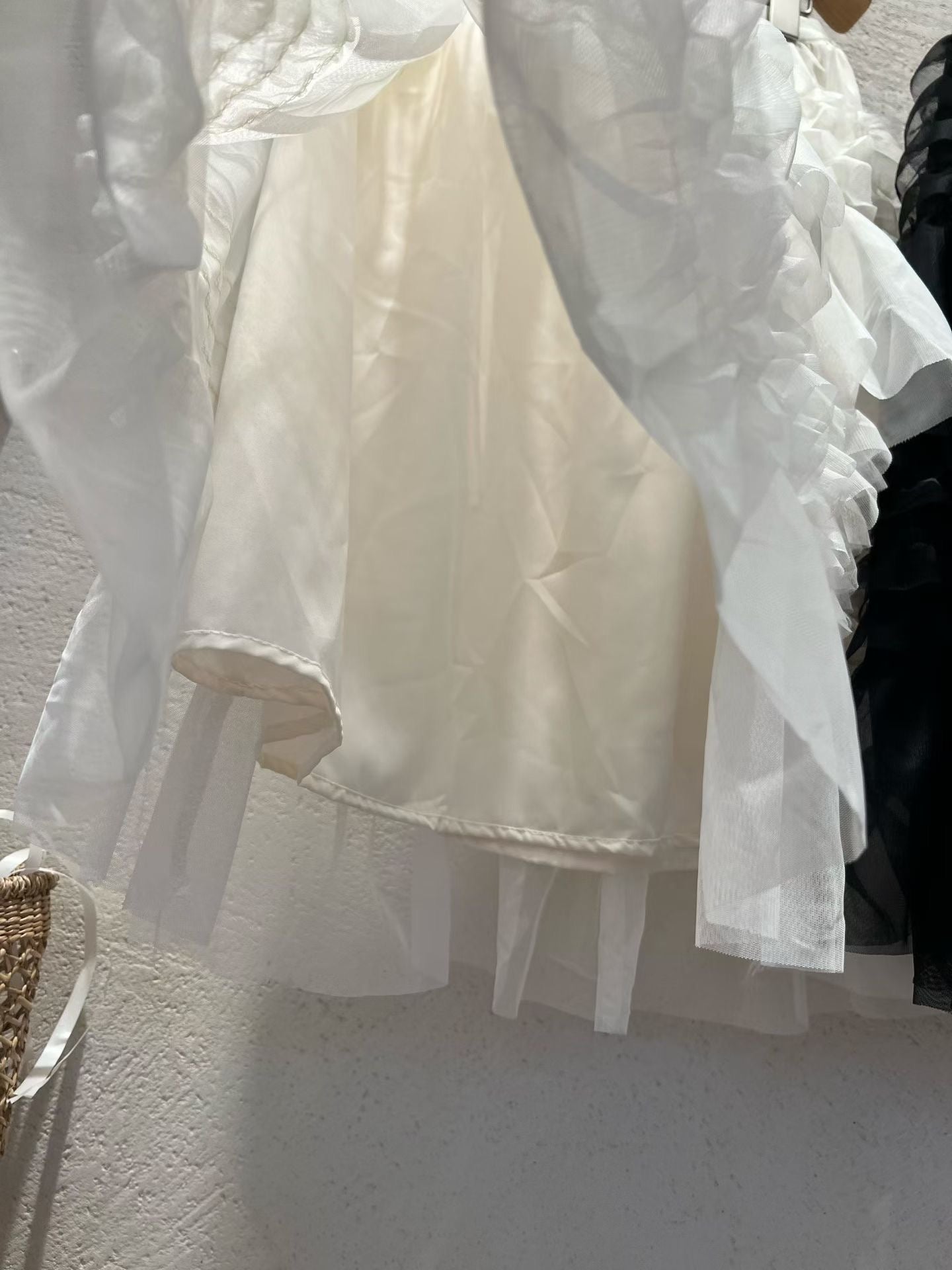 【新品優惠】ruffle紗紗中長蛋糕裙丨2 col