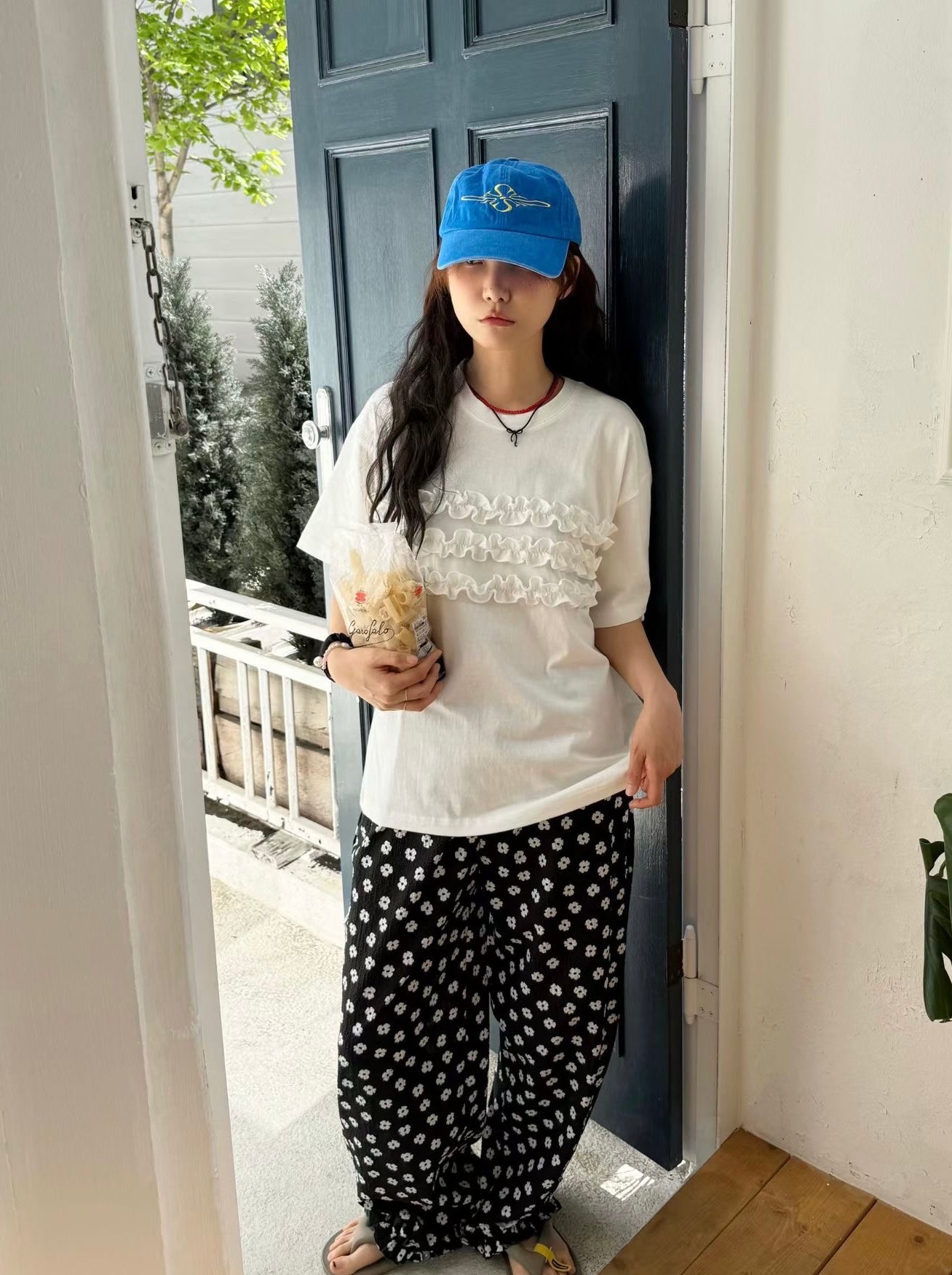 【SALE】木耳花邊上衣丨3 col