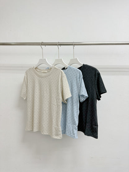 【新品優惠】波點印花tee丨3 col