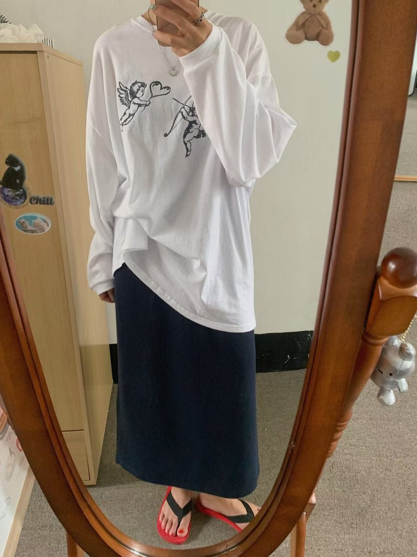 cupid print top丨2 col
