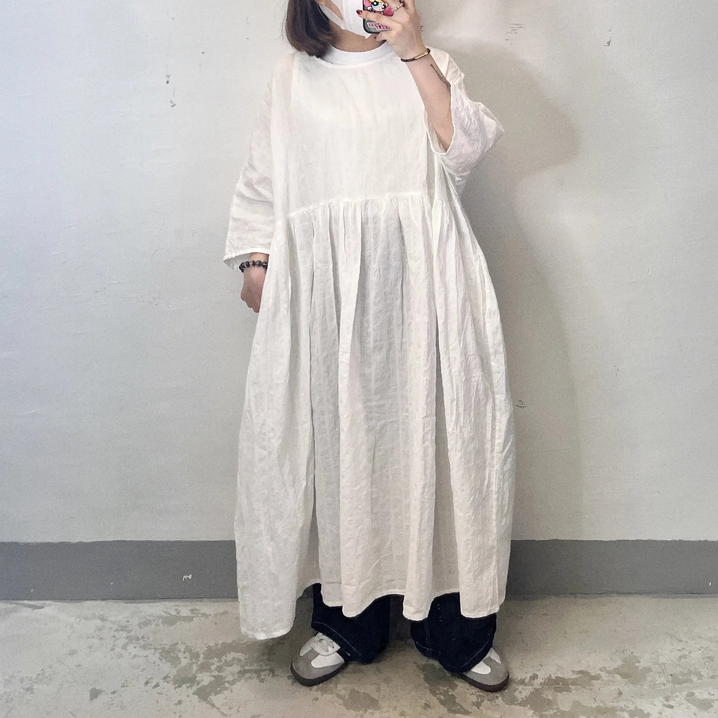 通爽質料暗格紋ops｜2 col