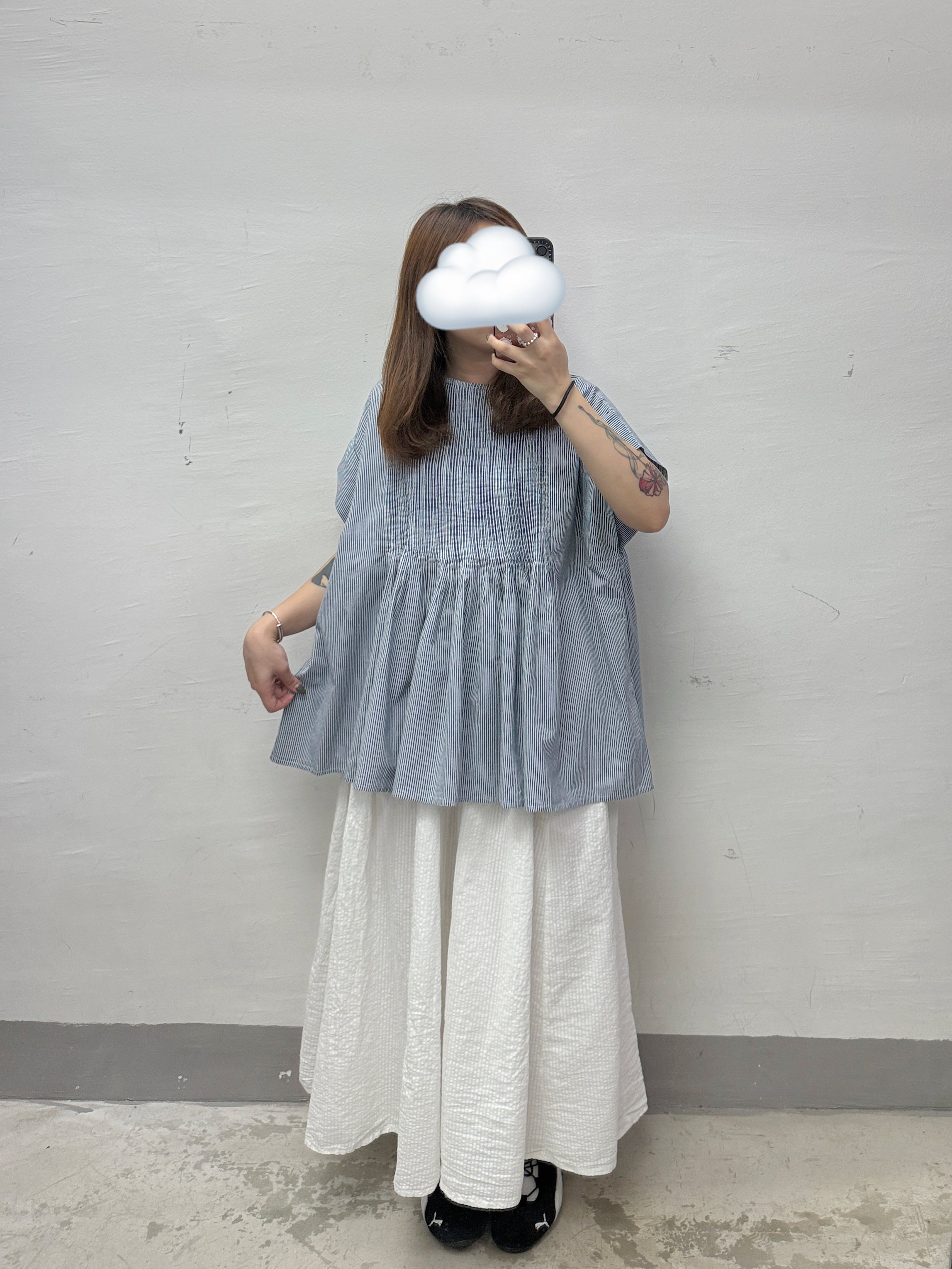 暗紋半身傘裙丨4 col