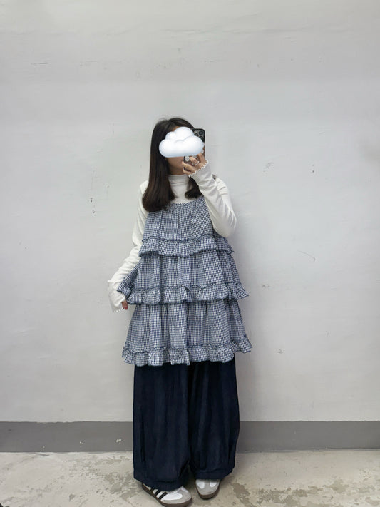 推！全橡筋牛仔氣球型闊褲丨 2 col