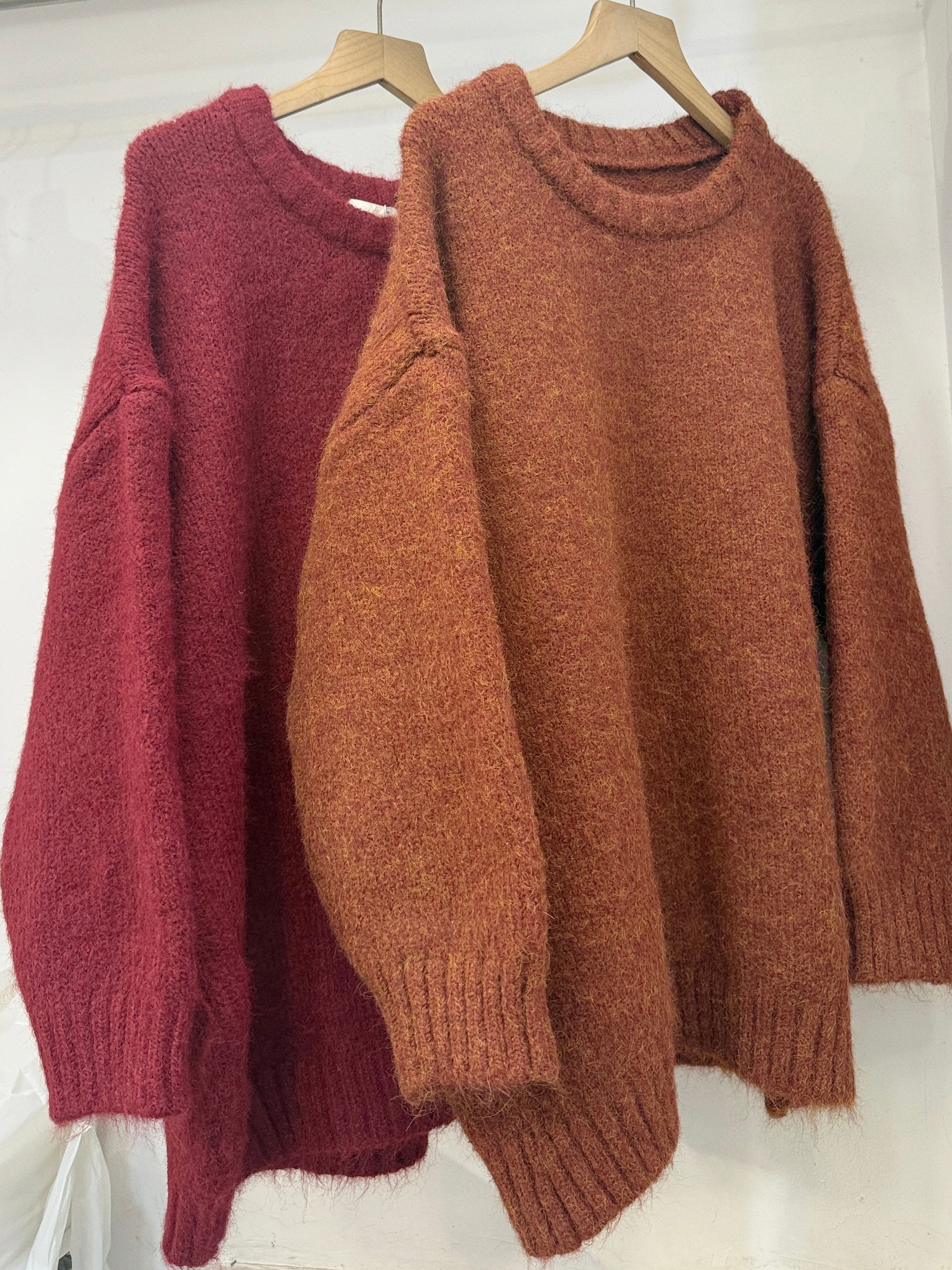 新色入！靚色中長毛衣丨6 col