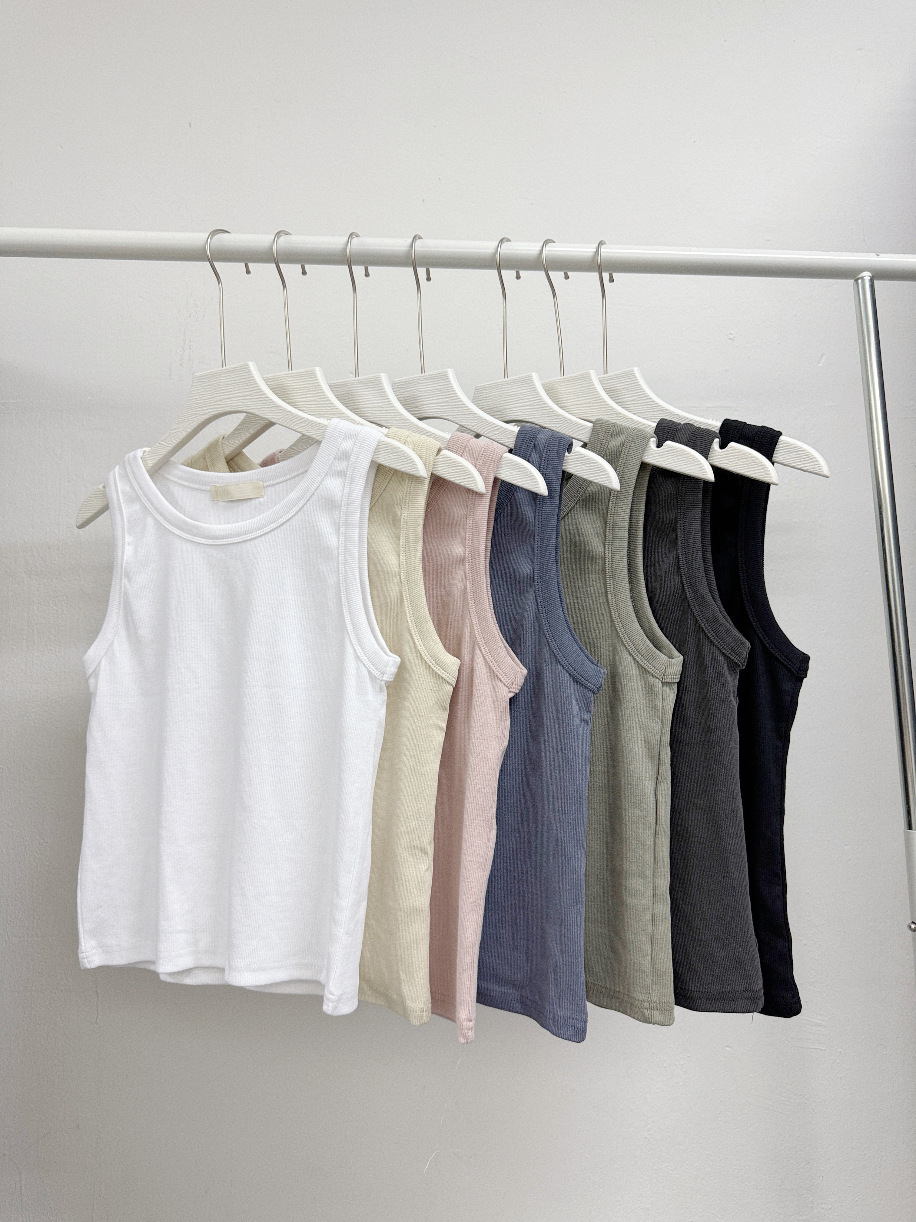 新色！basic tank top丨7 col