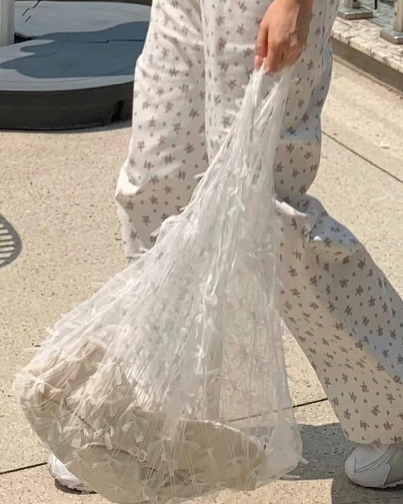 【SALE】蝴蝶結紗紗tote bag｜2 col