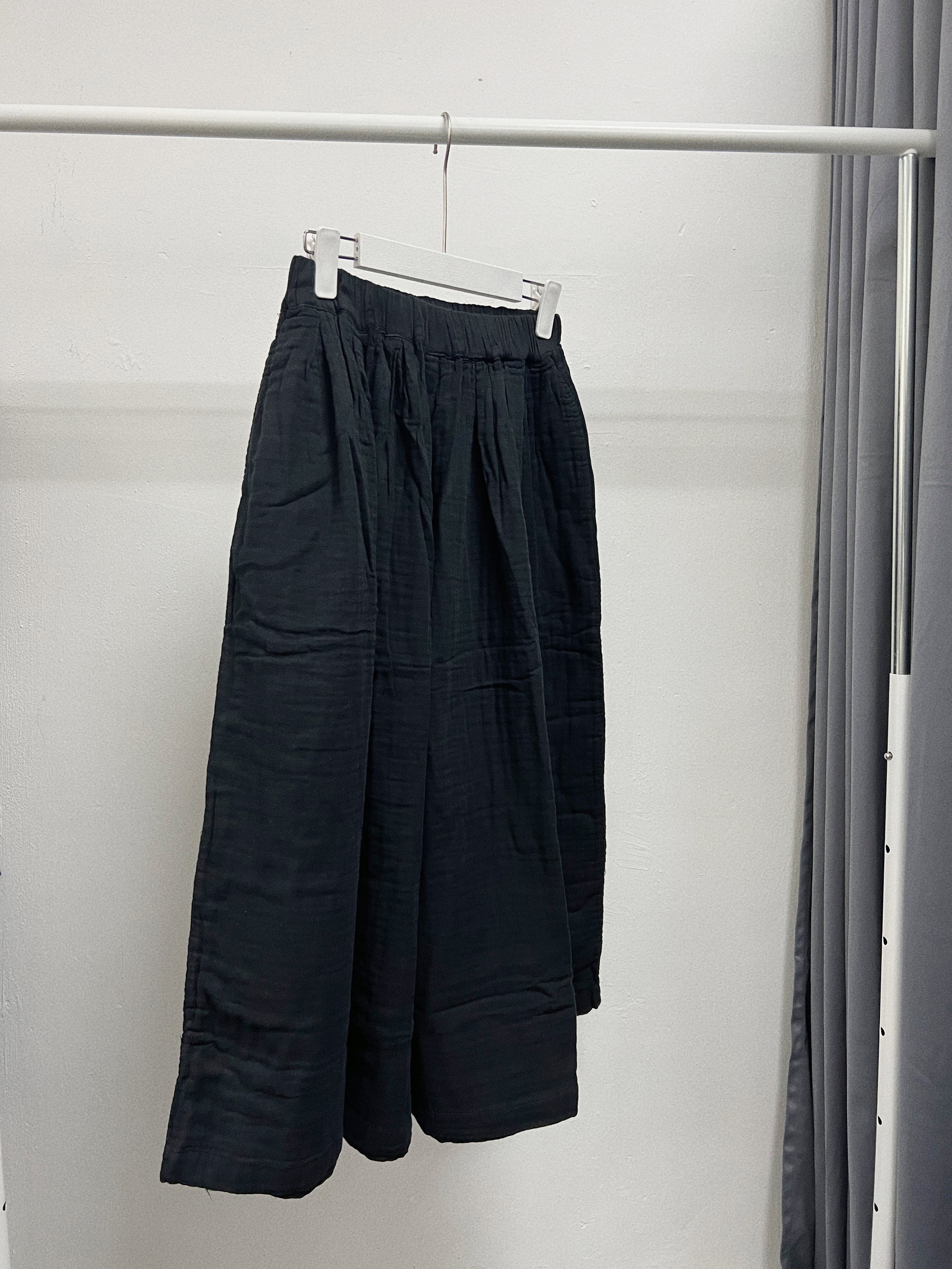 普通~bb棉闊裙褲｜白