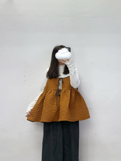 親膚舒服~捲邊內搭丨米白 啡