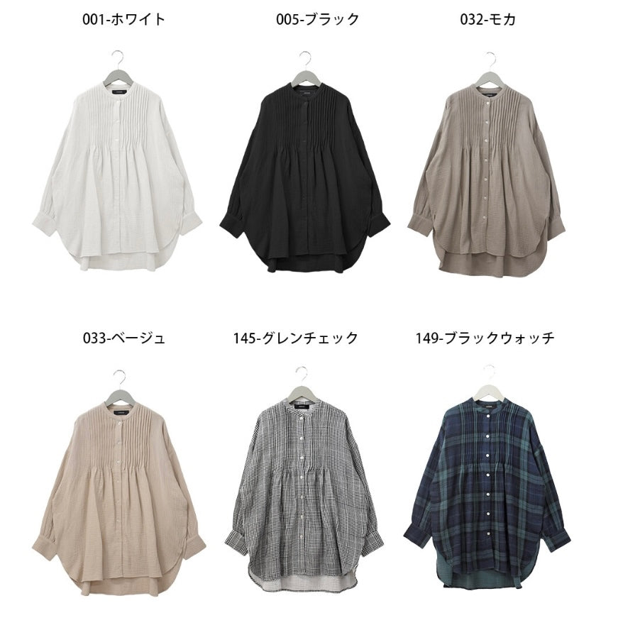 bb棉百褶排鈕top