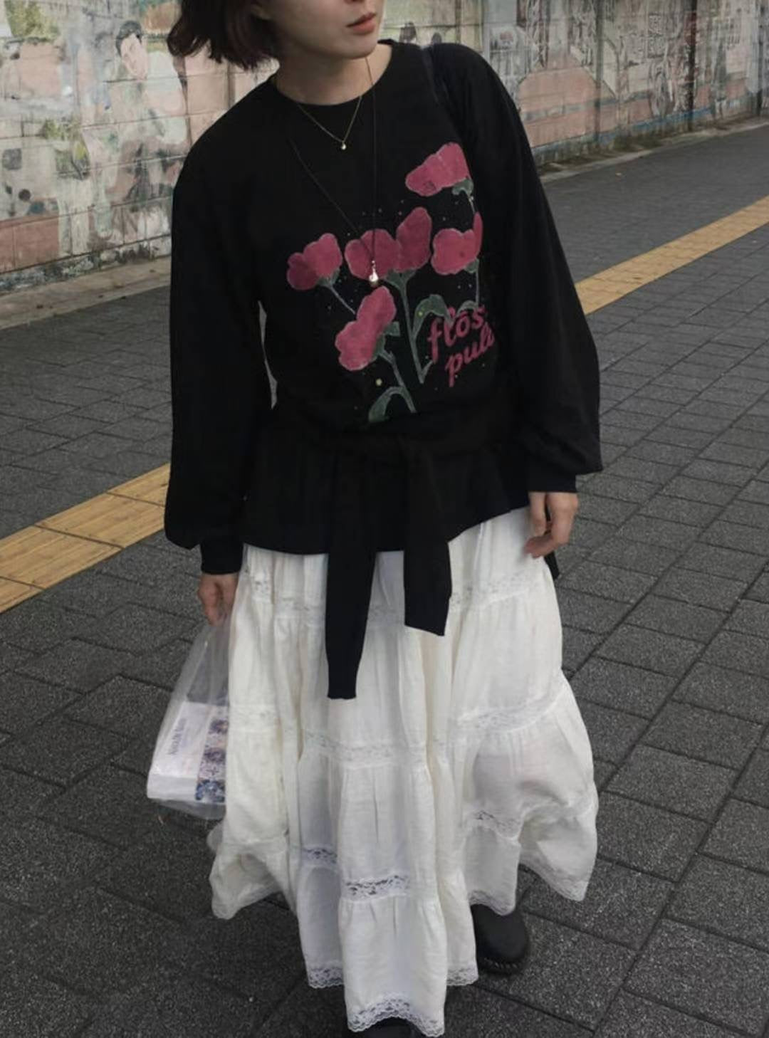 【新品優惠】🌷花花print tee