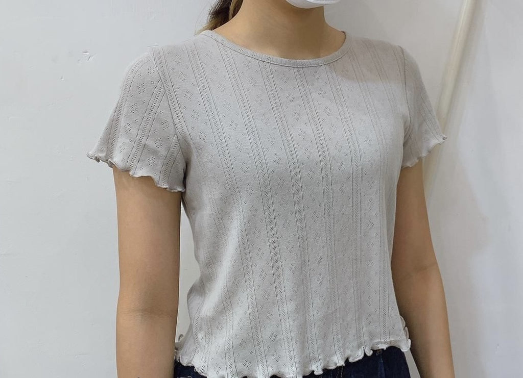 【SALE】通花basic top