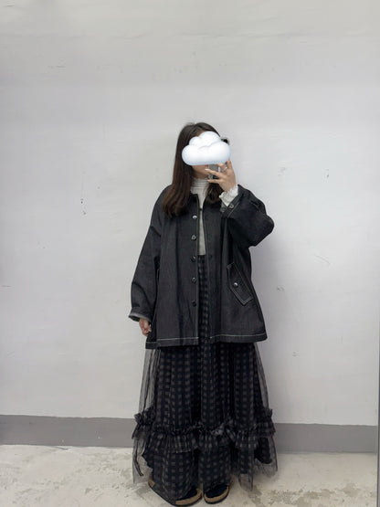 【SALE】紗紗格紋吊帶ops丨薄荷綠