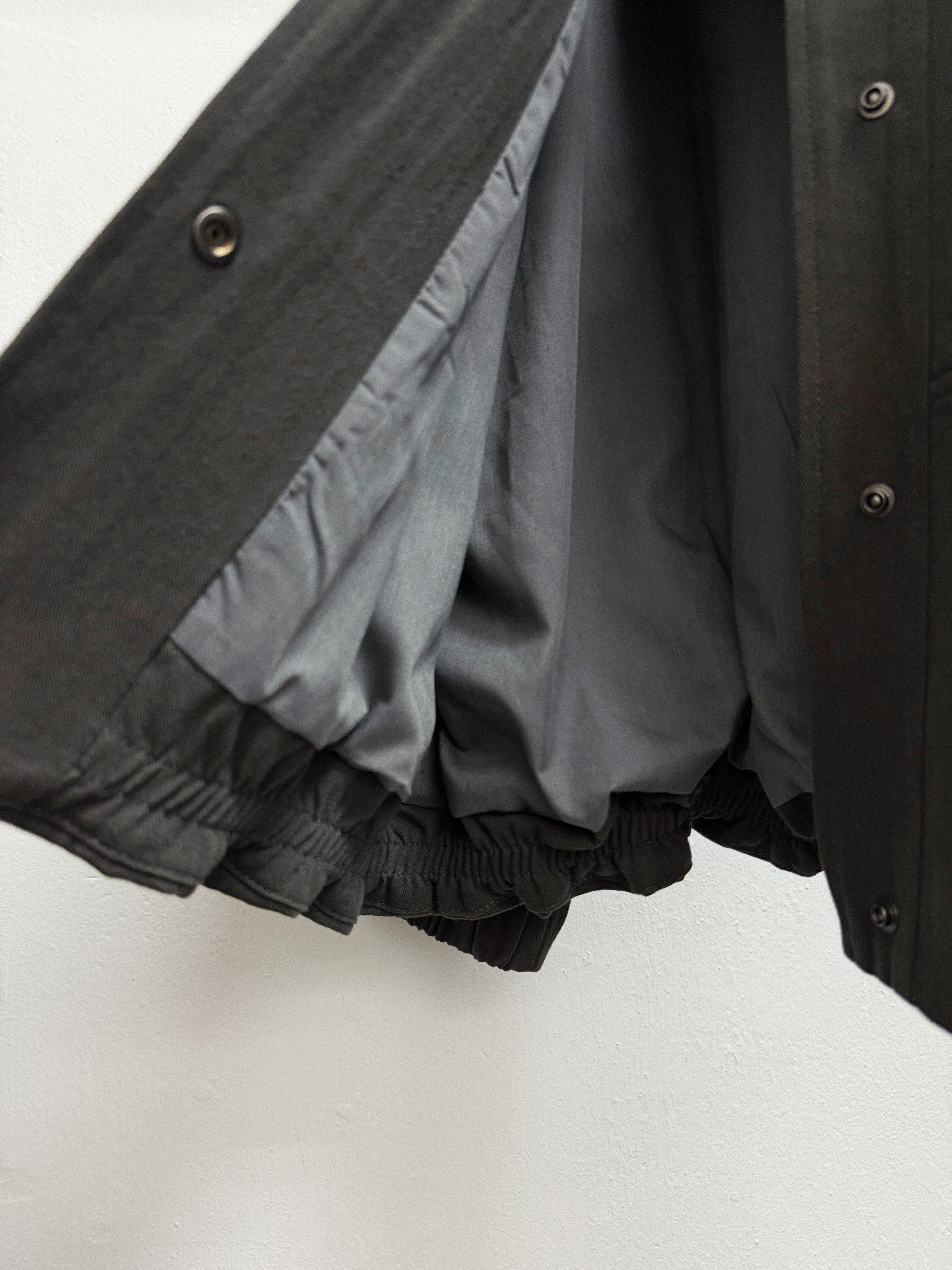 斜布料啪鈕外套丨3 col