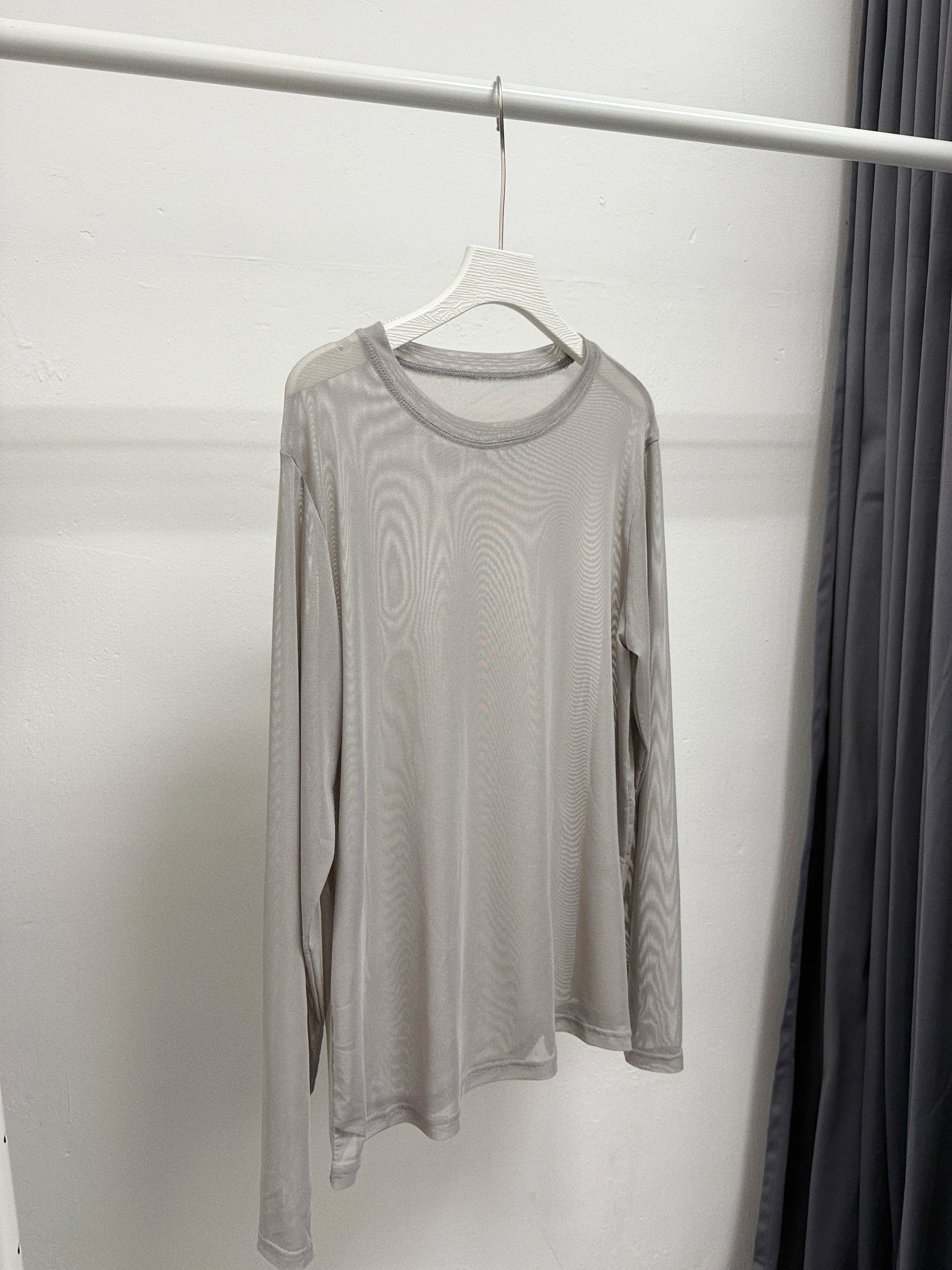 basic半透打底top｜白 黑