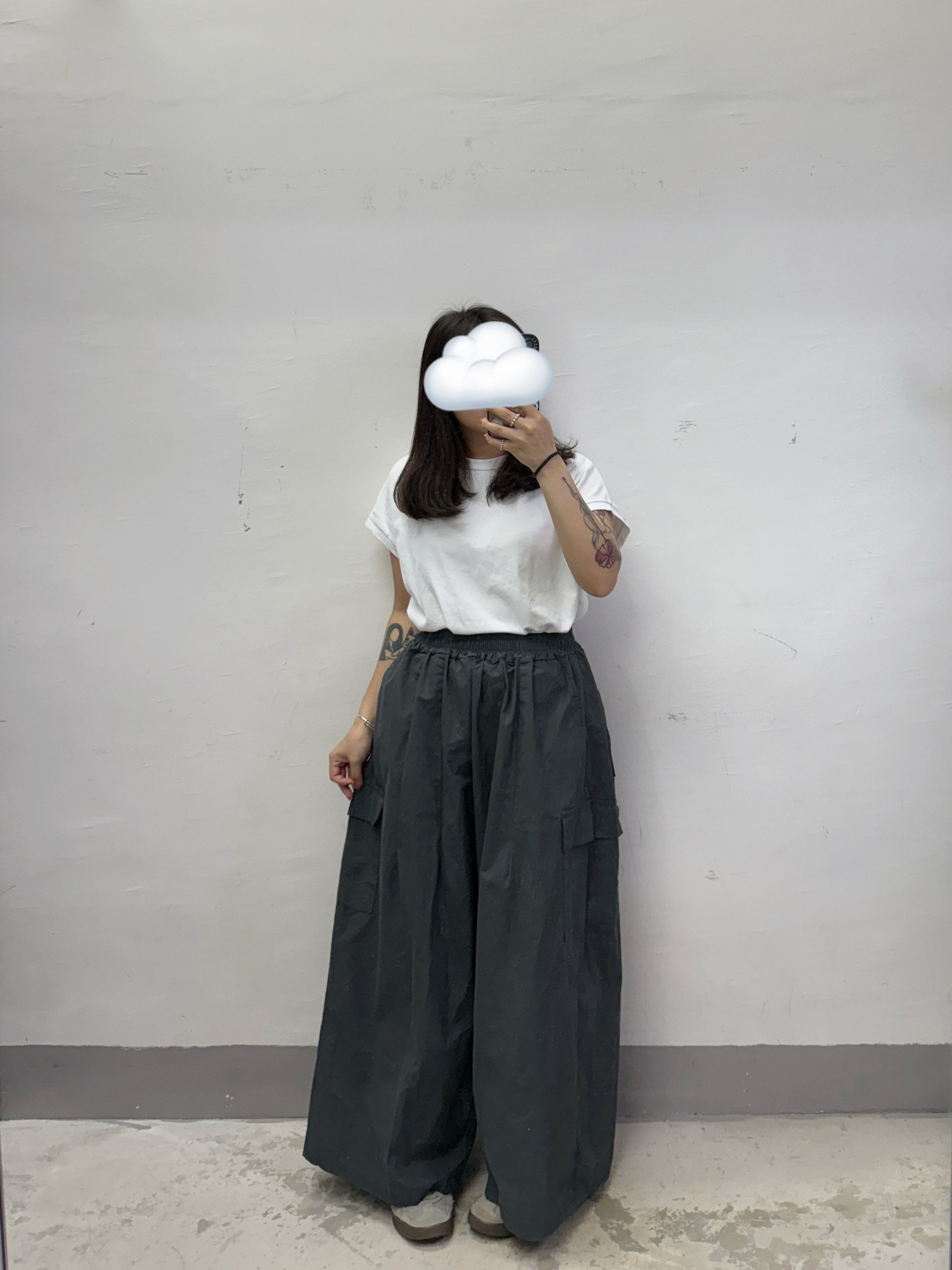 嗦嗦料口袋工裝褲丨4 col