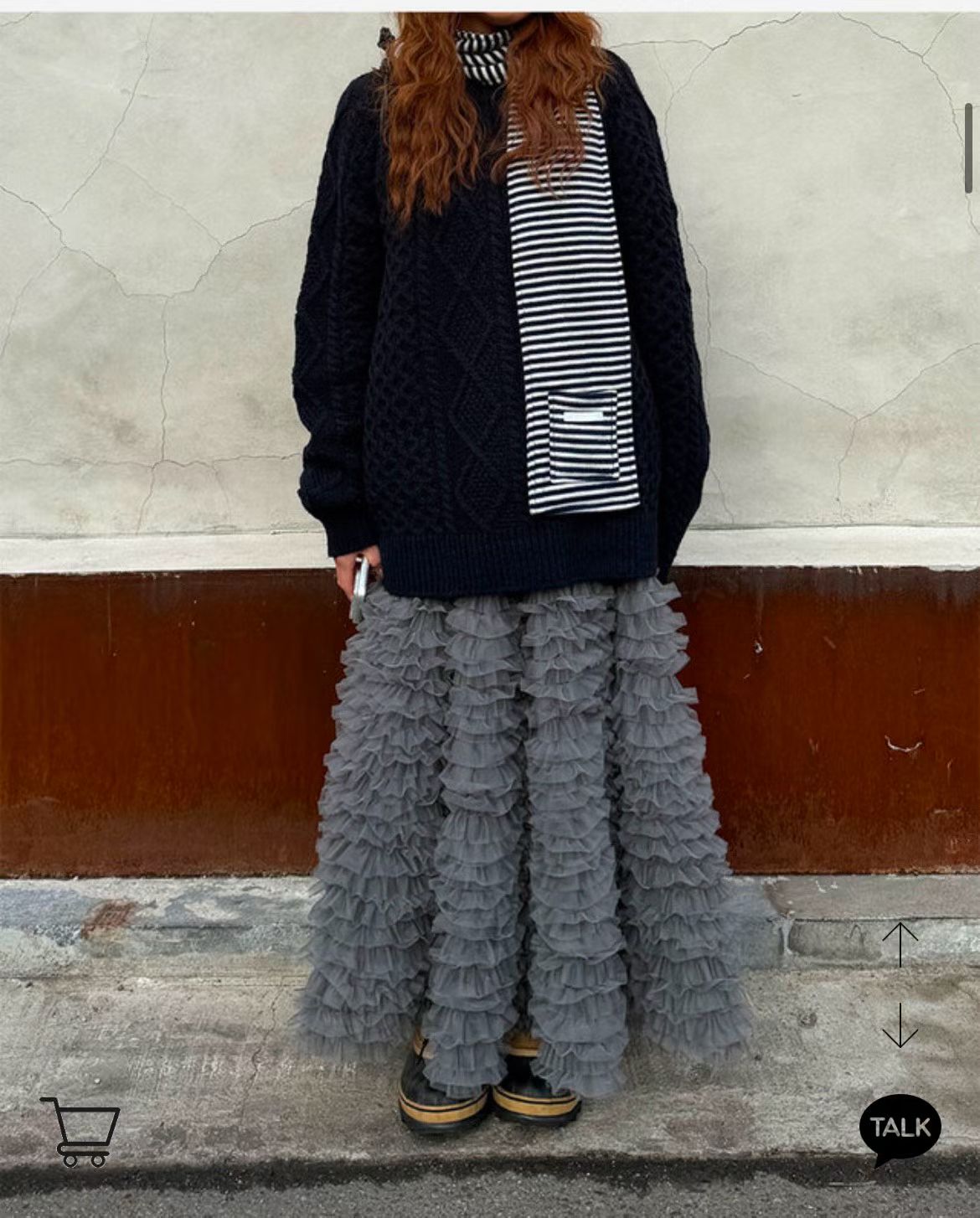 層層ruffle邊紗紗裙丨2 col