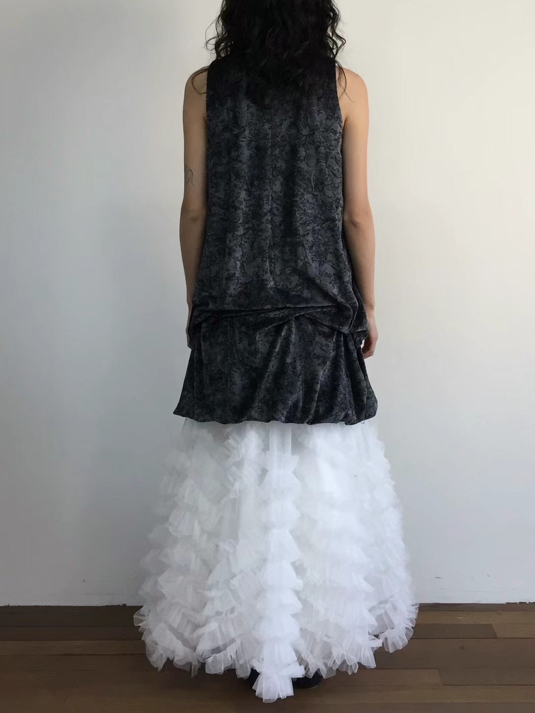 ruffle紗紗裙｜3 col