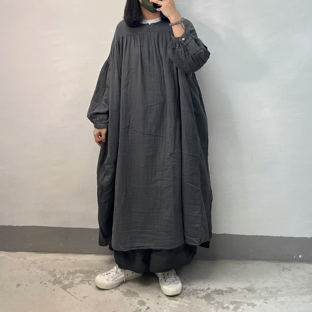 bb棉日系圓領ops｜白