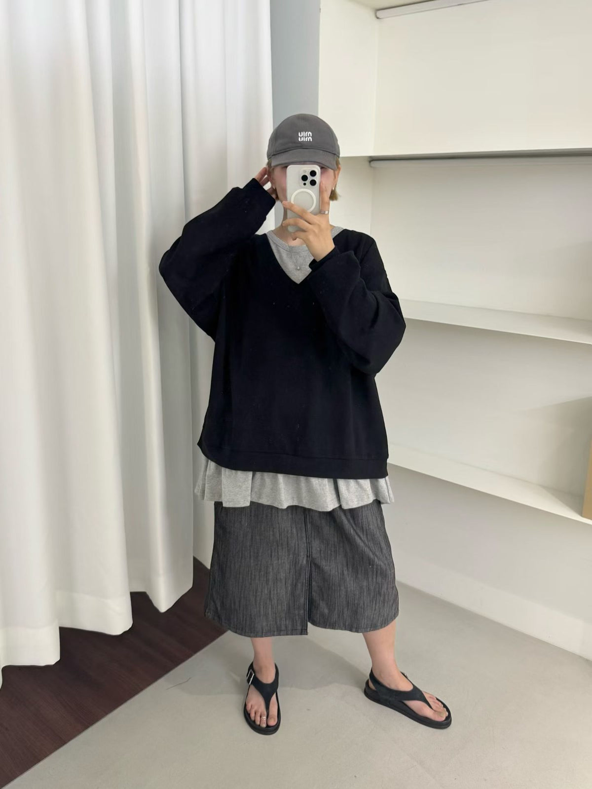 下擺ruffle內搭背心丨4 col