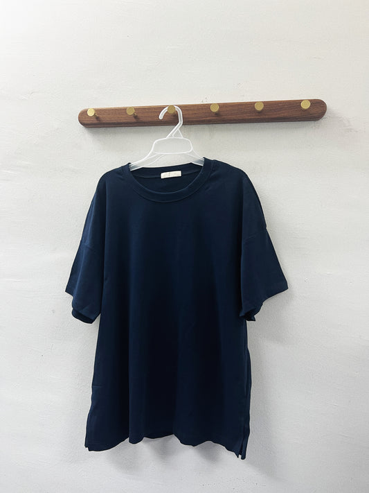 【SALE】闊身basic tee｜深藍