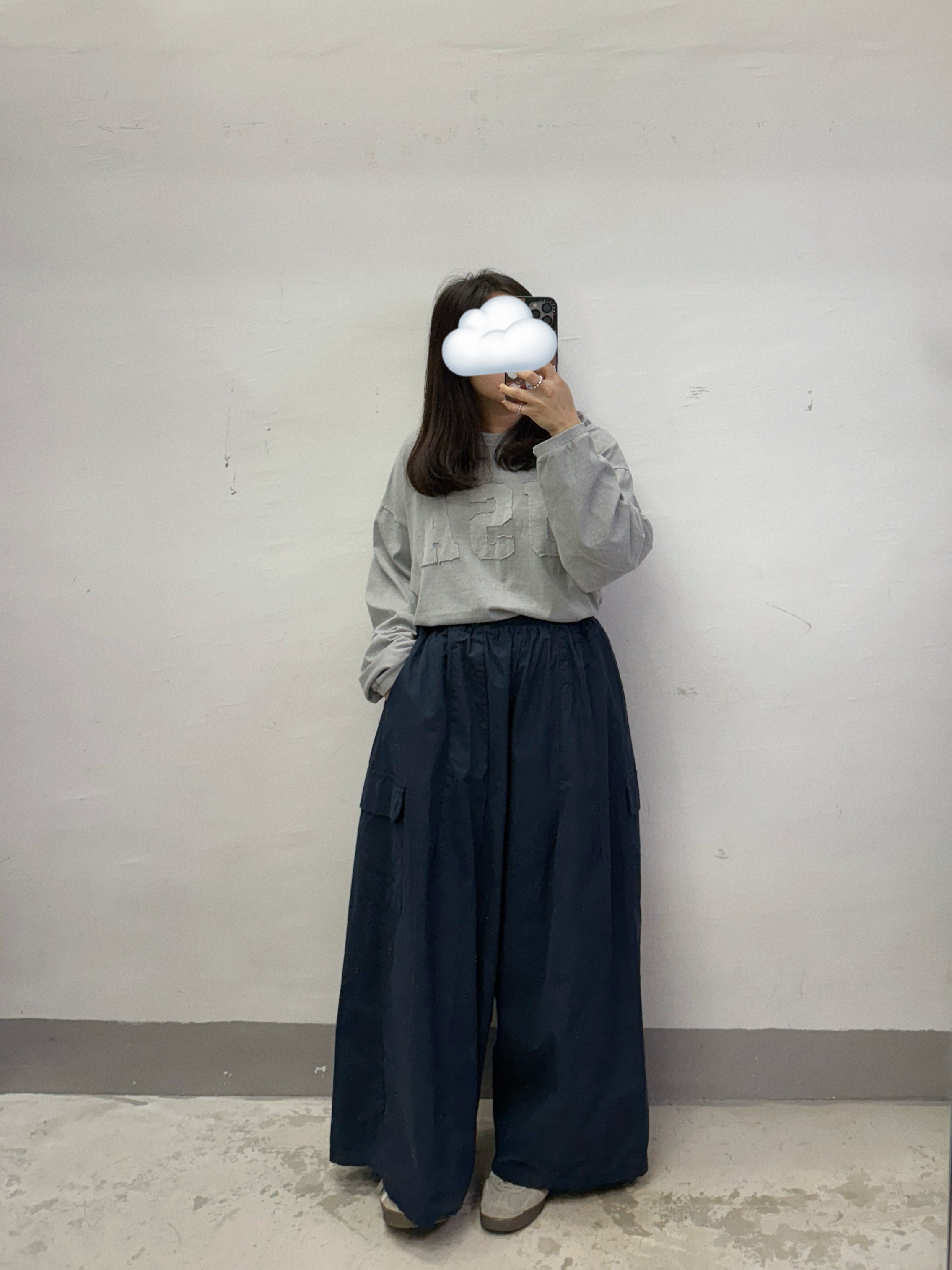 嗦嗦料口袋工裝褲丨4 col