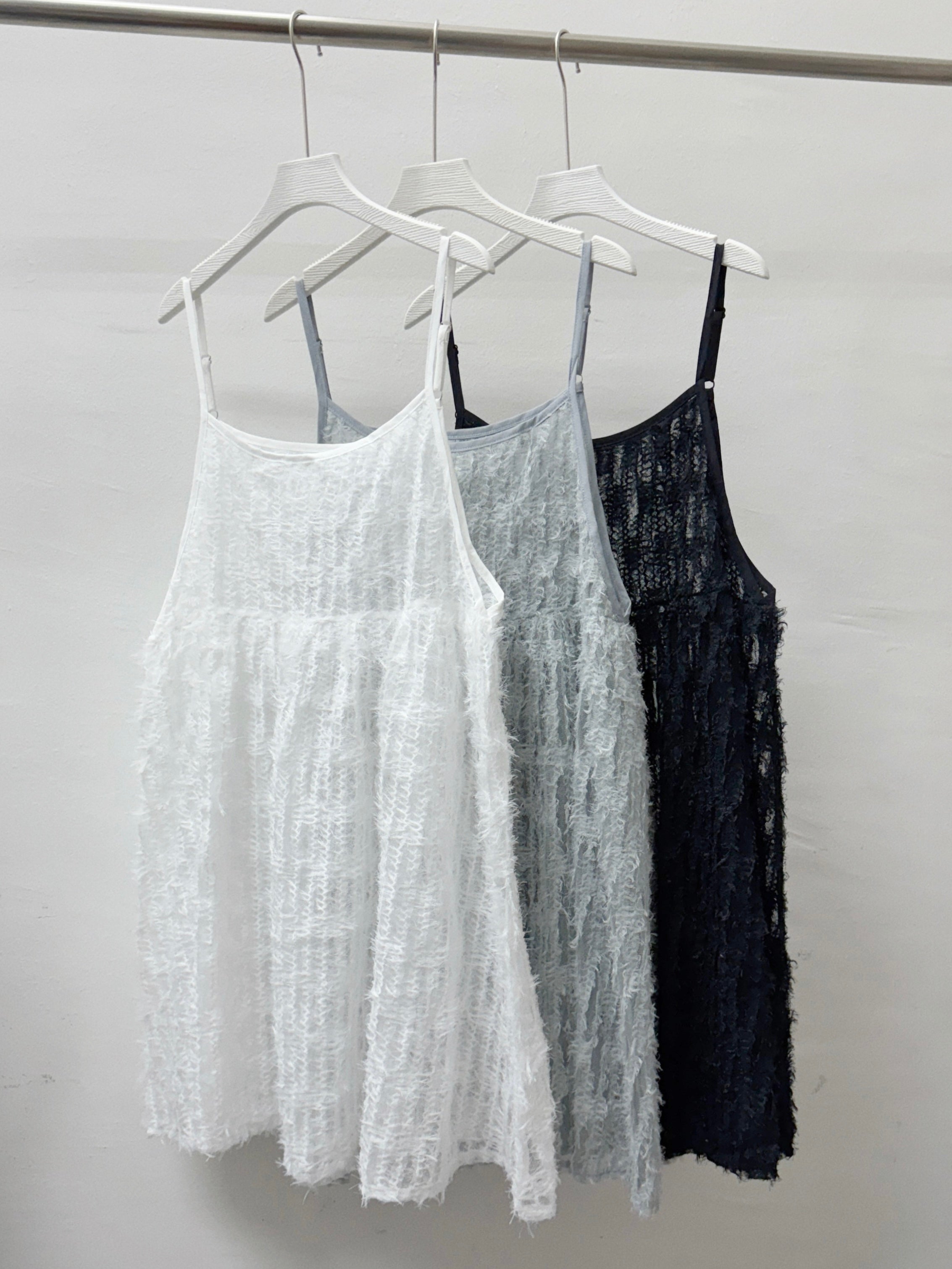 車線蘇蘇直紋中長外搭丨3 col