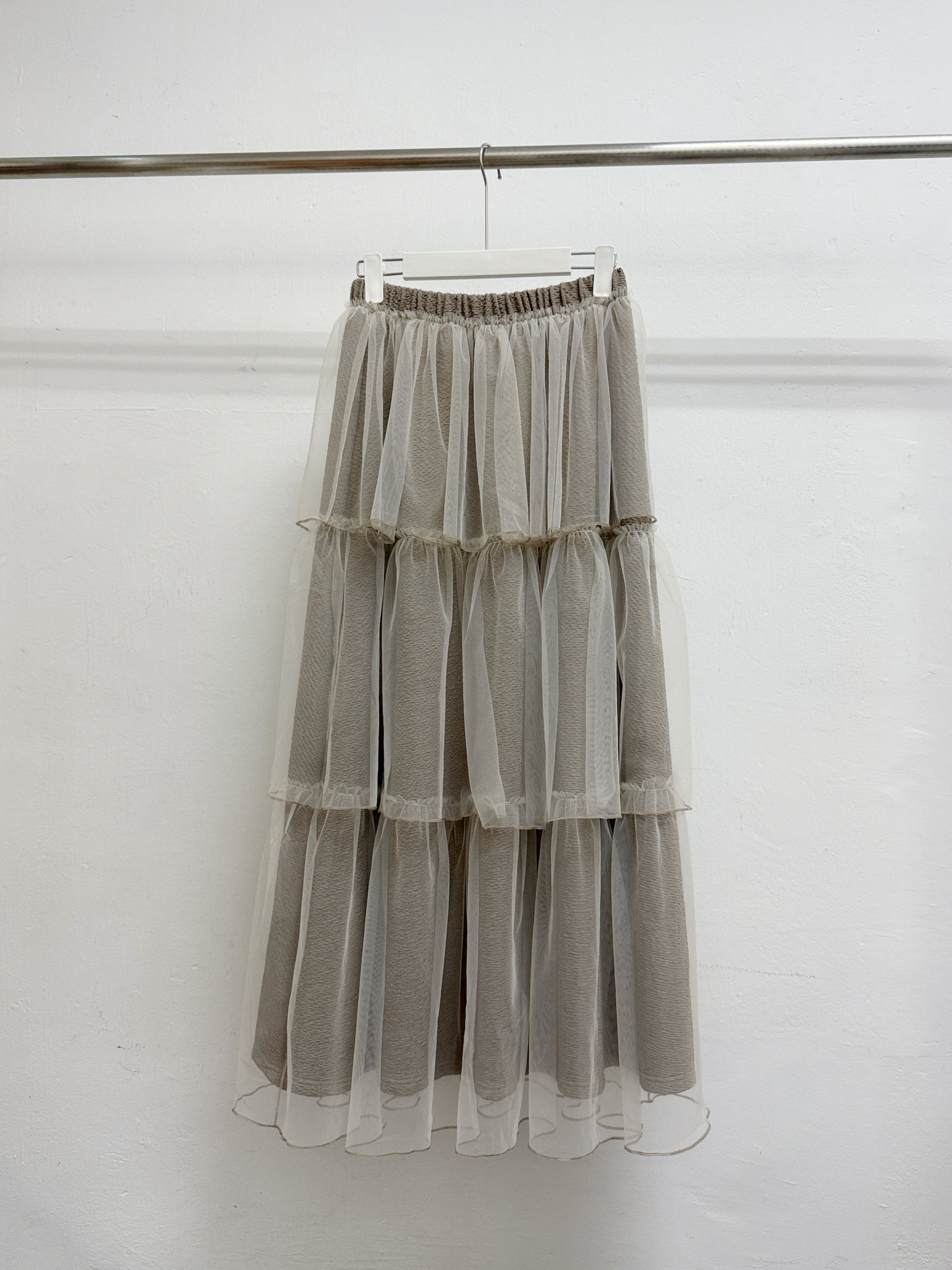 紗紗層層裙丨4 col